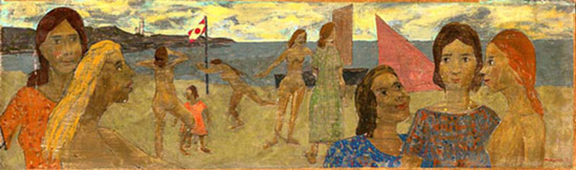 Beach Scene by Grégoire Michonze