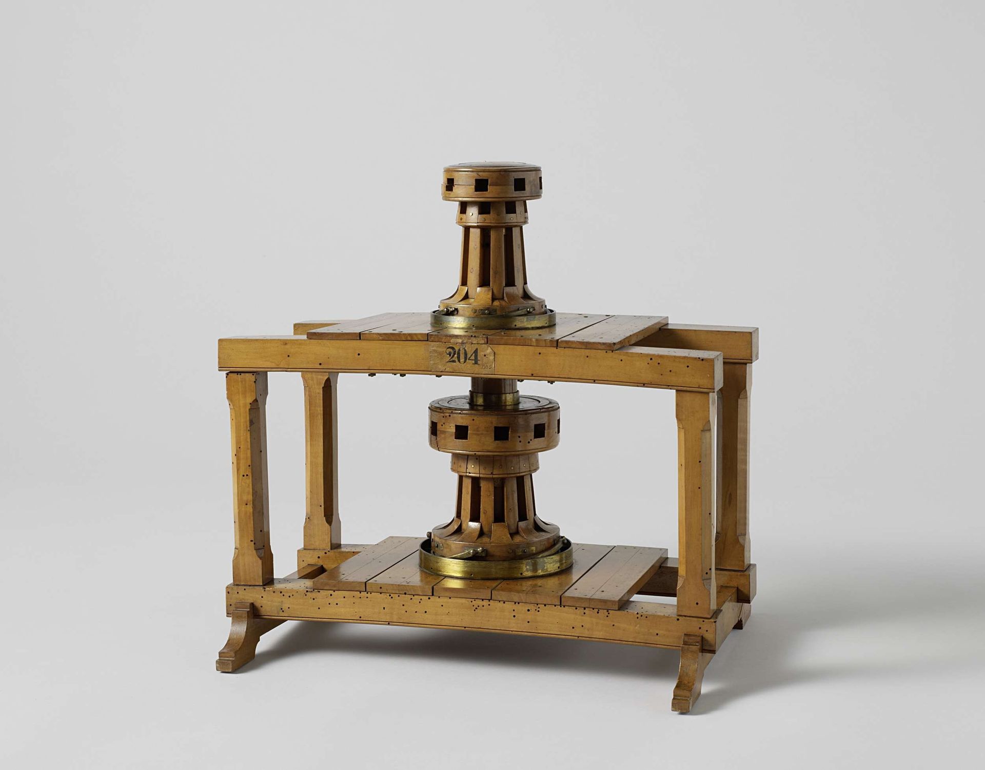 Model of a Double Capstan by Rijkswerf Vlissingen