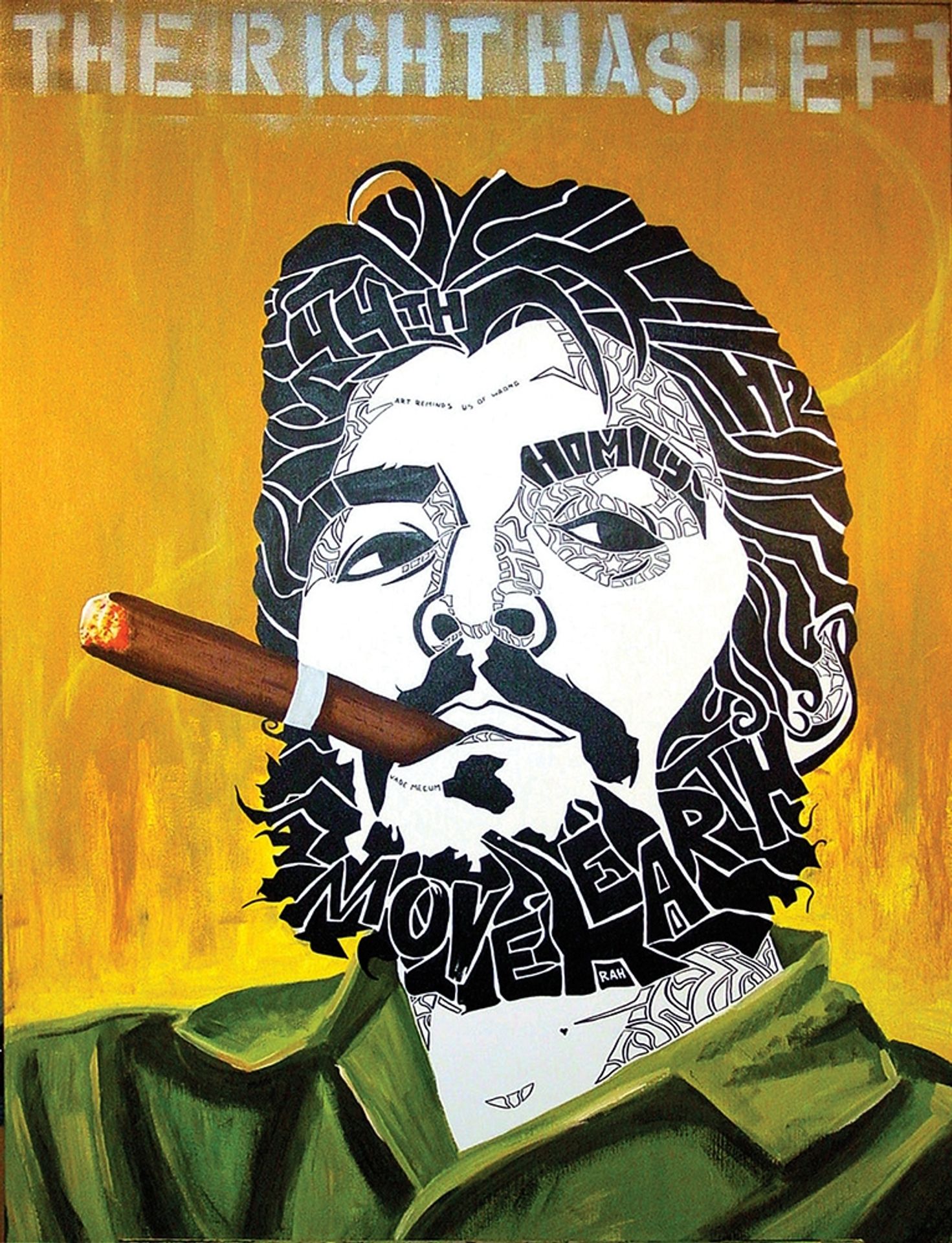 BEARDED CHE by Rah Crawford