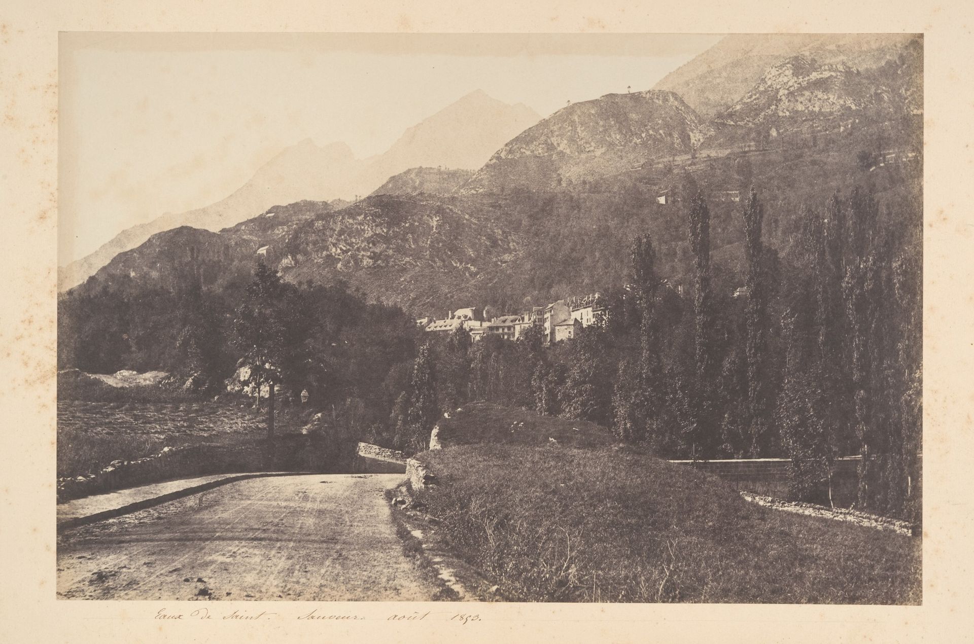 Vue des Eaux de Saint-Sauveur by Joseph Vigier