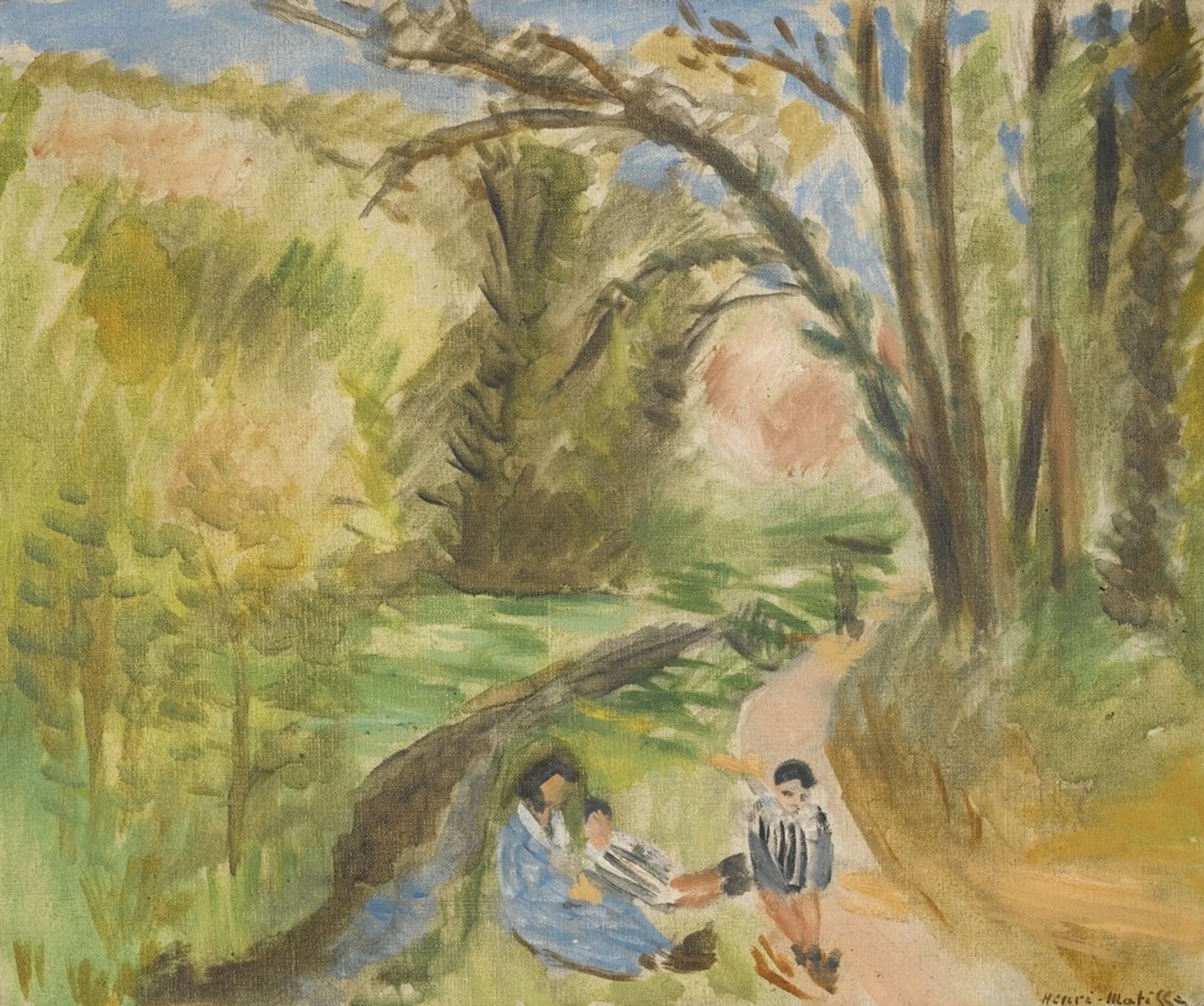 Petit paysage du midi by Henri Matisse