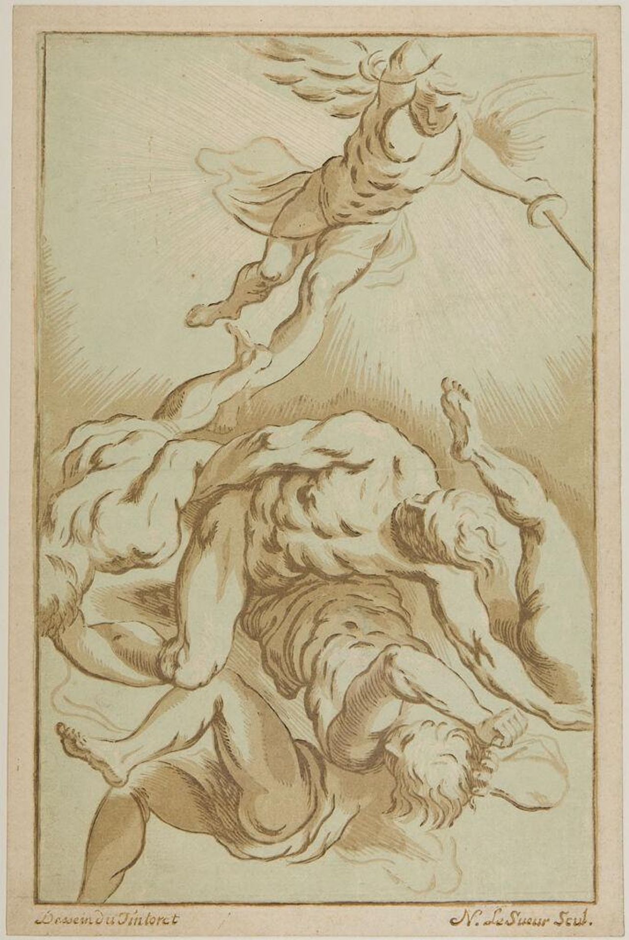 Fall of the Rebel Angels by Nicolas Le Sueur