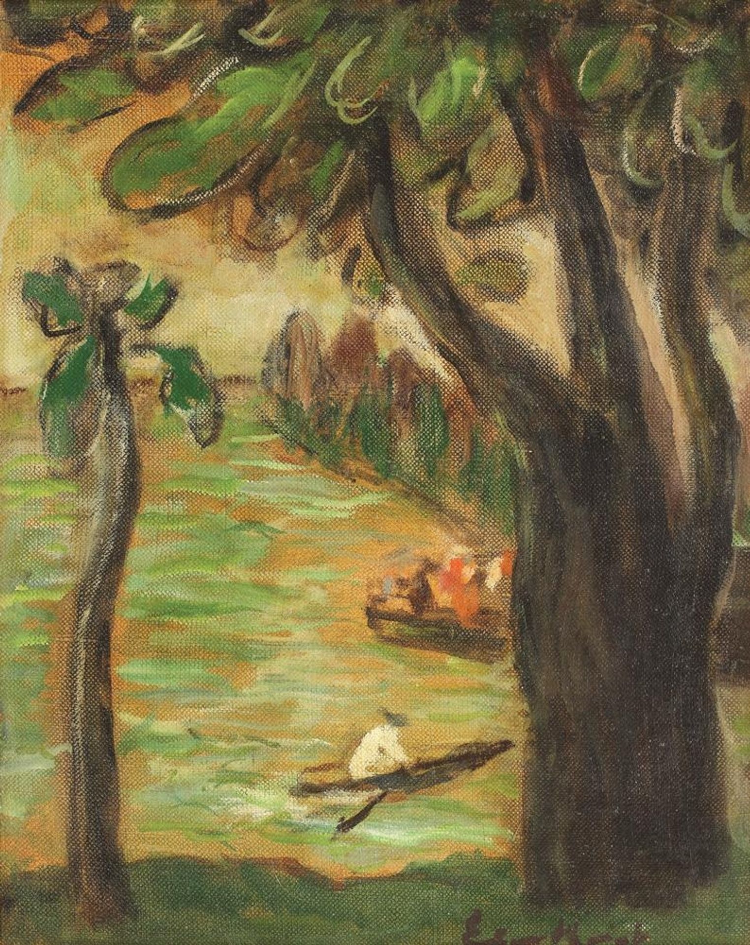 On the Lakeshore by Micaela Eleutheriade