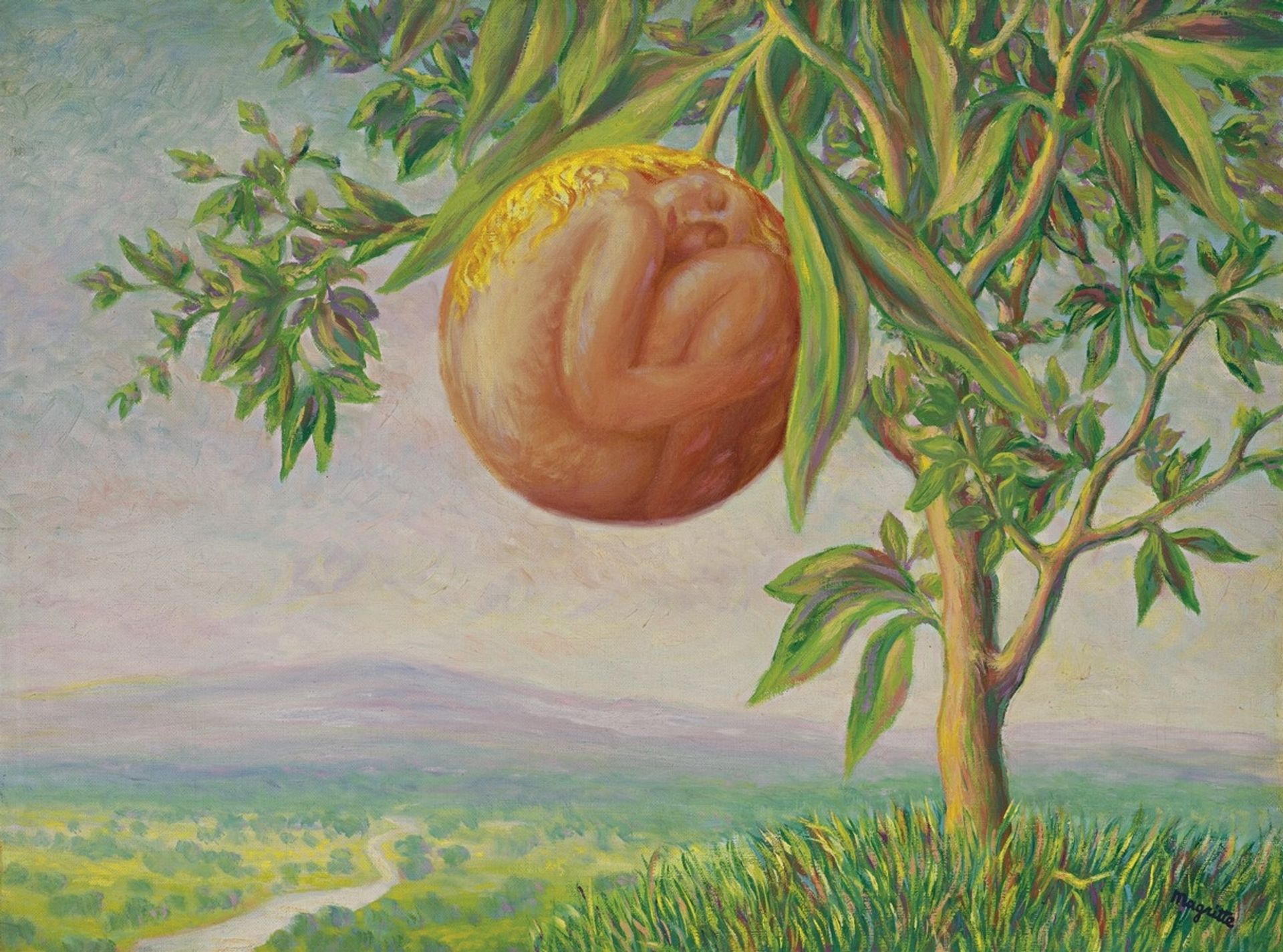 La vie heureuse by René Magritte