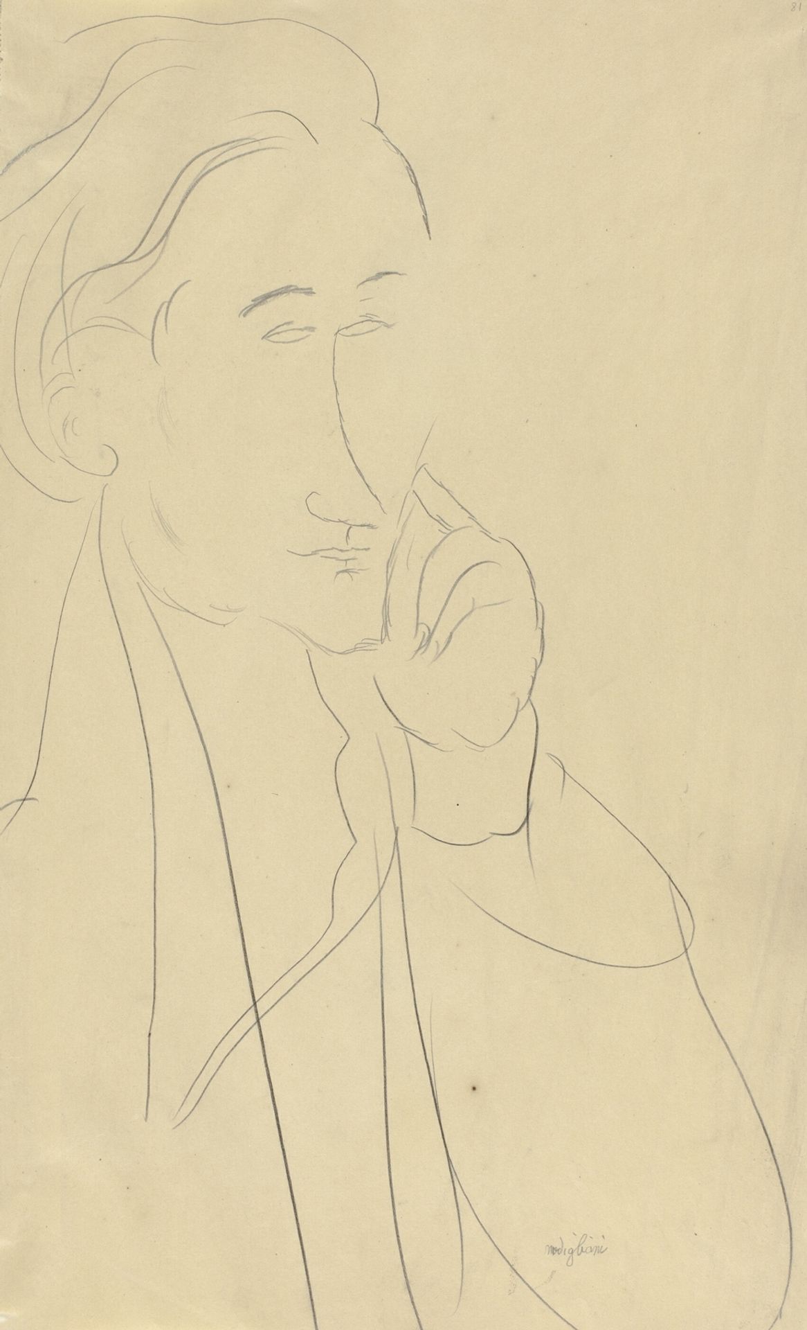 Bust of Zborowski by Amedeo Modigliani