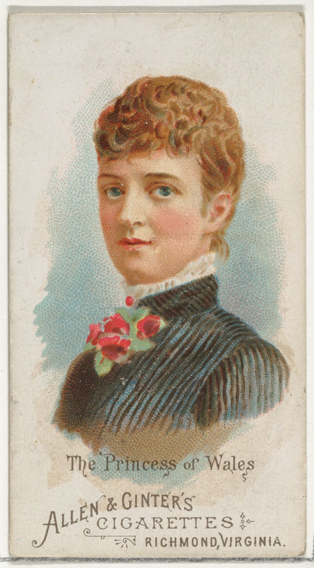 The Princess of Wales, from World's Beauties, Series 1 (N26) for Allen & Ginter Cigarettes by Allen & Ginter