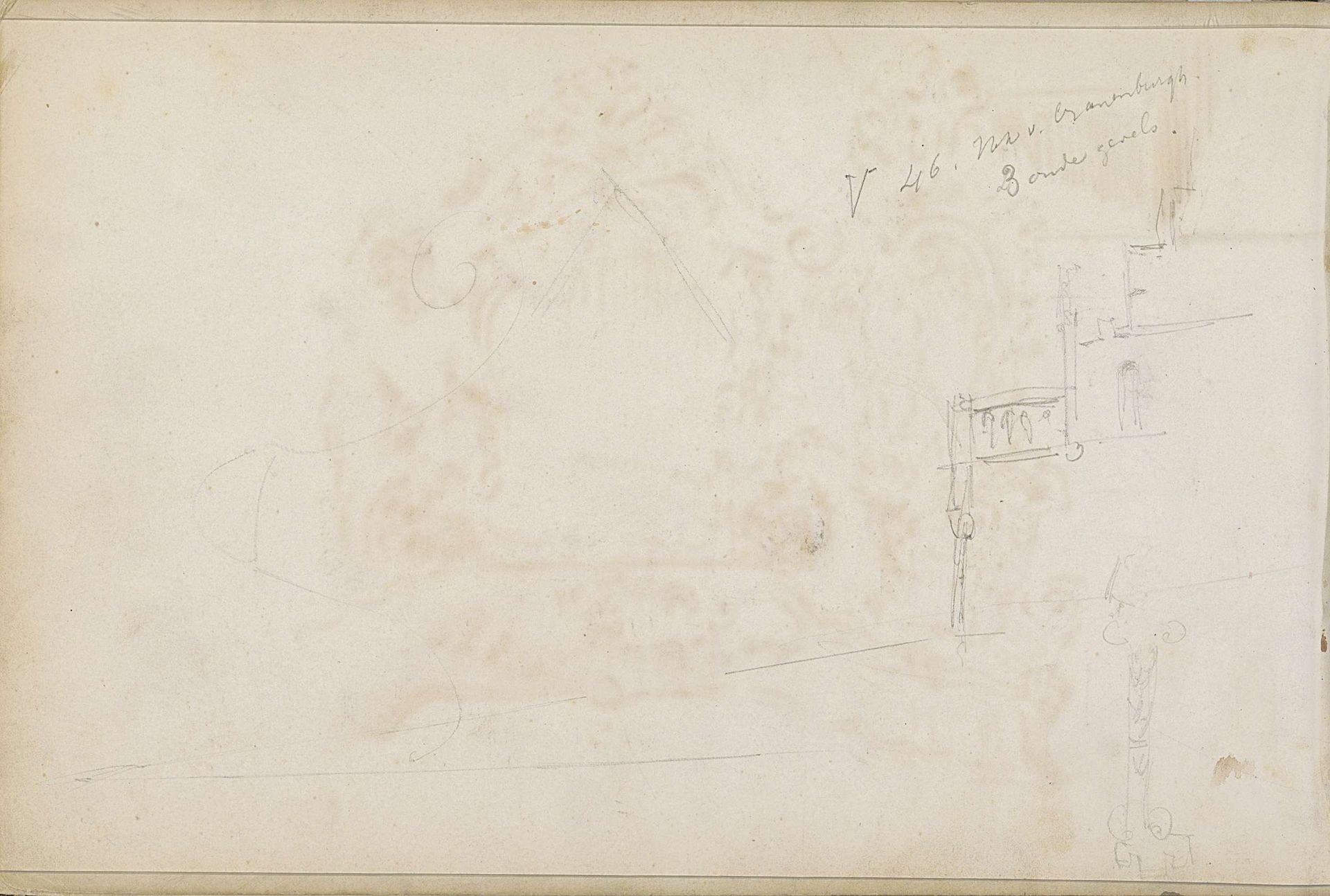 Gevel van een gebouw by Isaac Gosschalk
