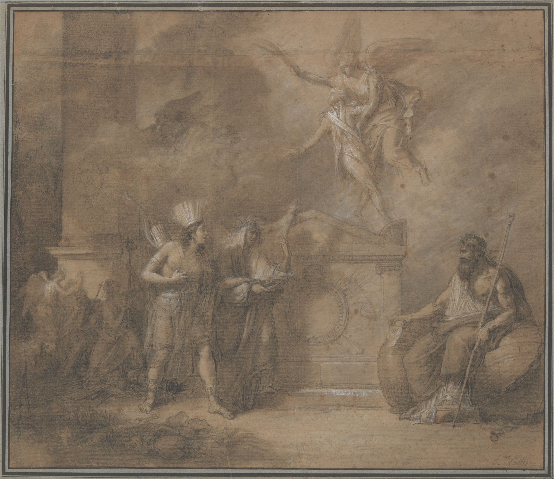 Washington's Tomb by Etienne Pallière