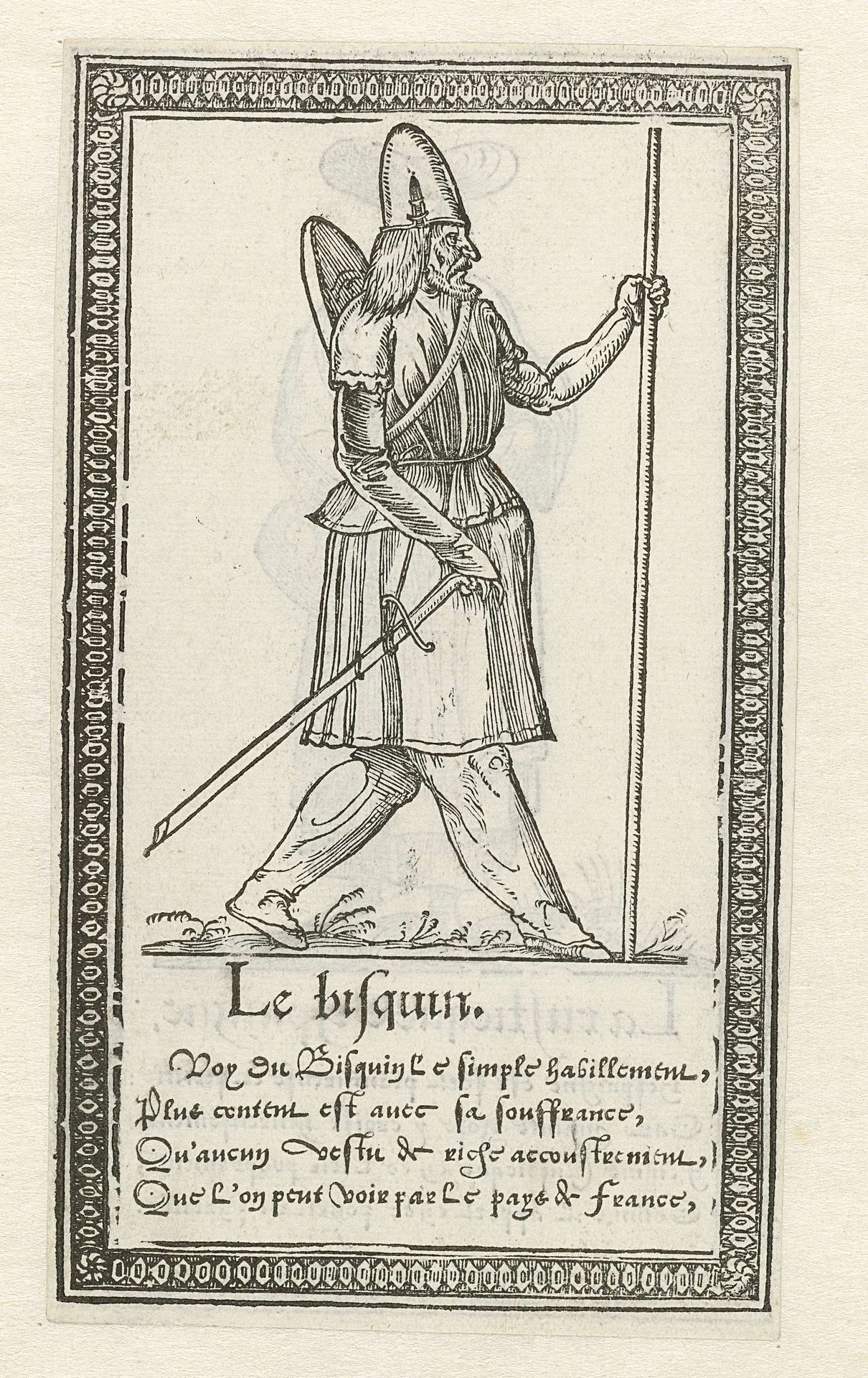 Man in Baskische klederdracht by François Desprez