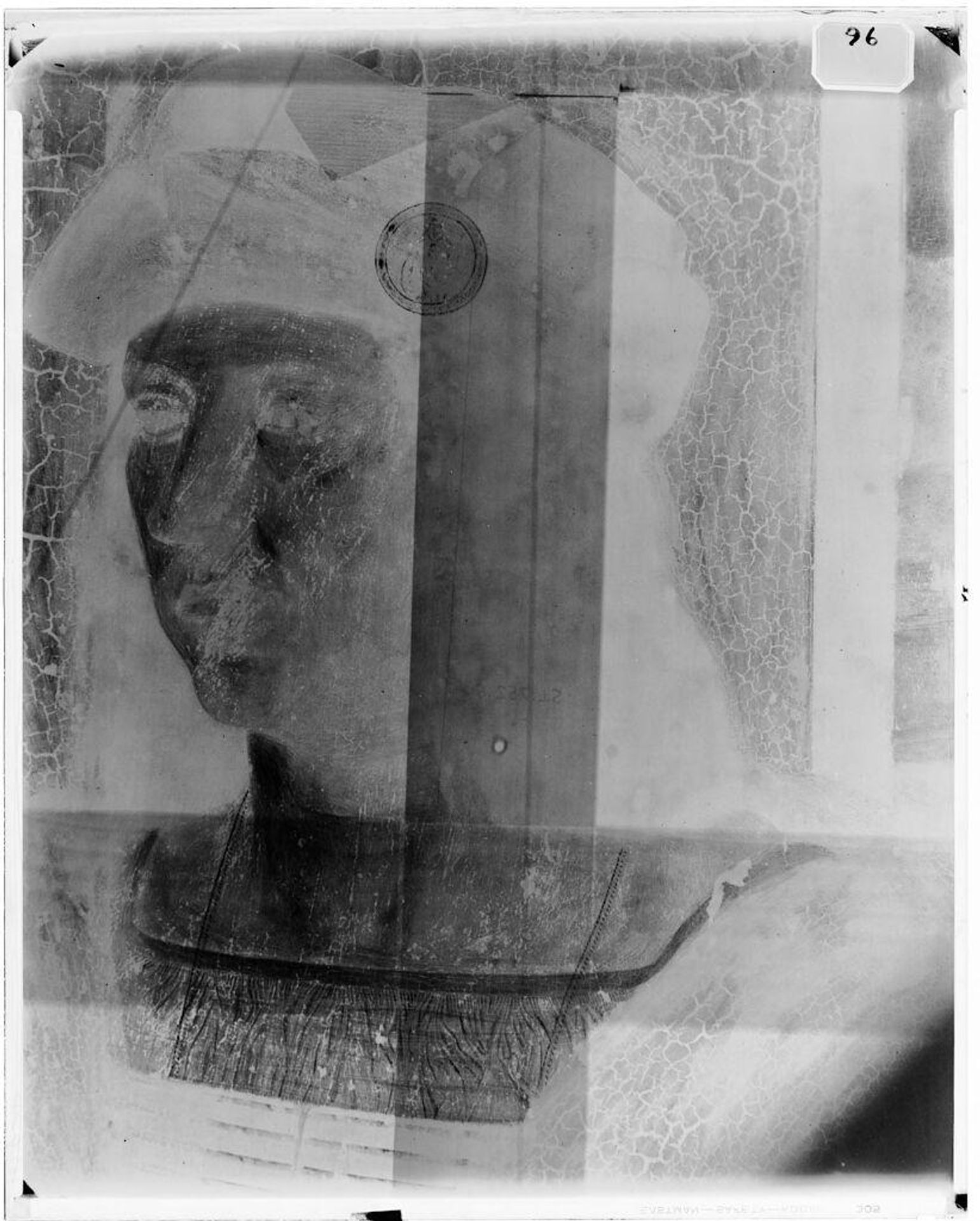 X-radiograph(s) of "Maximilian Sforza (?)" by Artist of original: Bartolomeo Veneto
