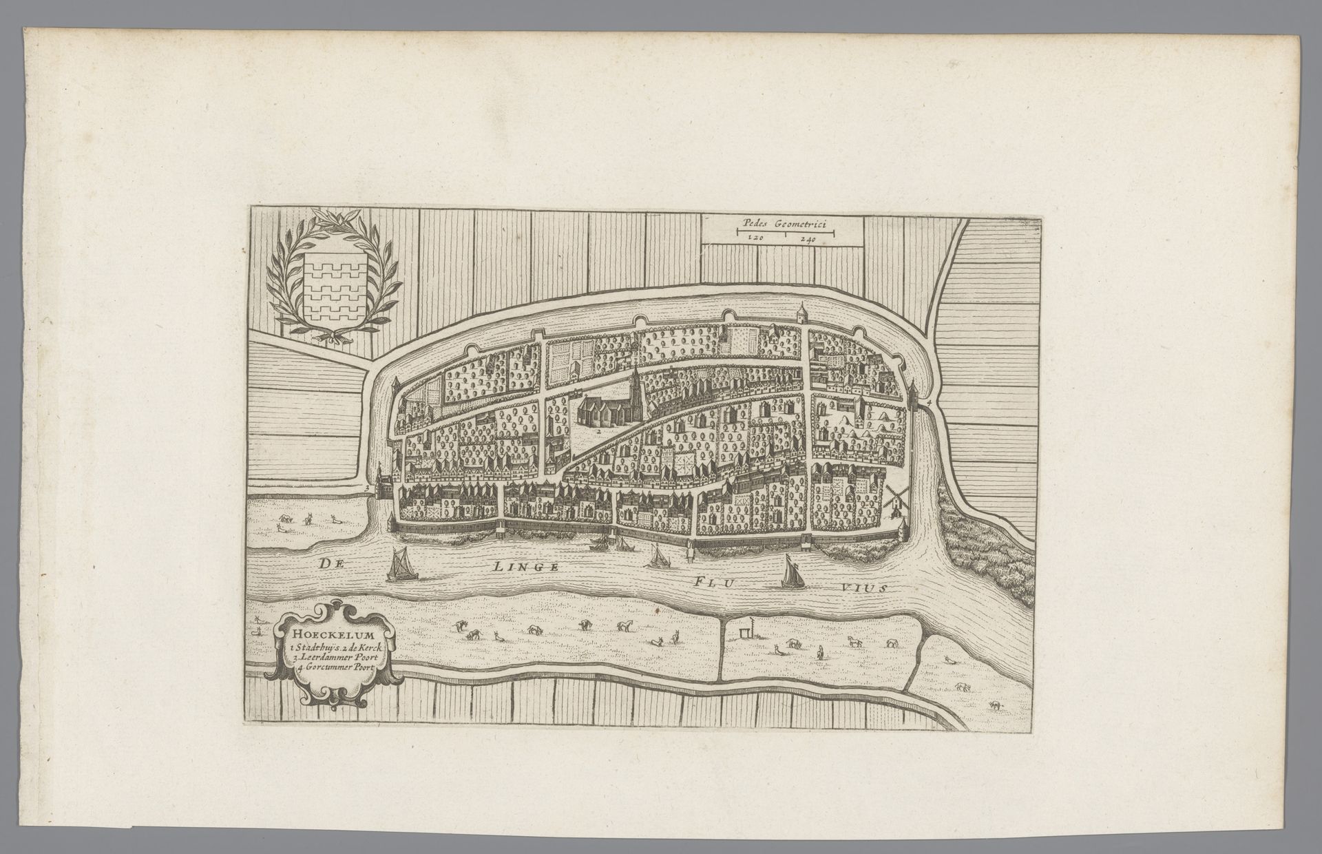 Plattegrond van Heukelum by Anonymous