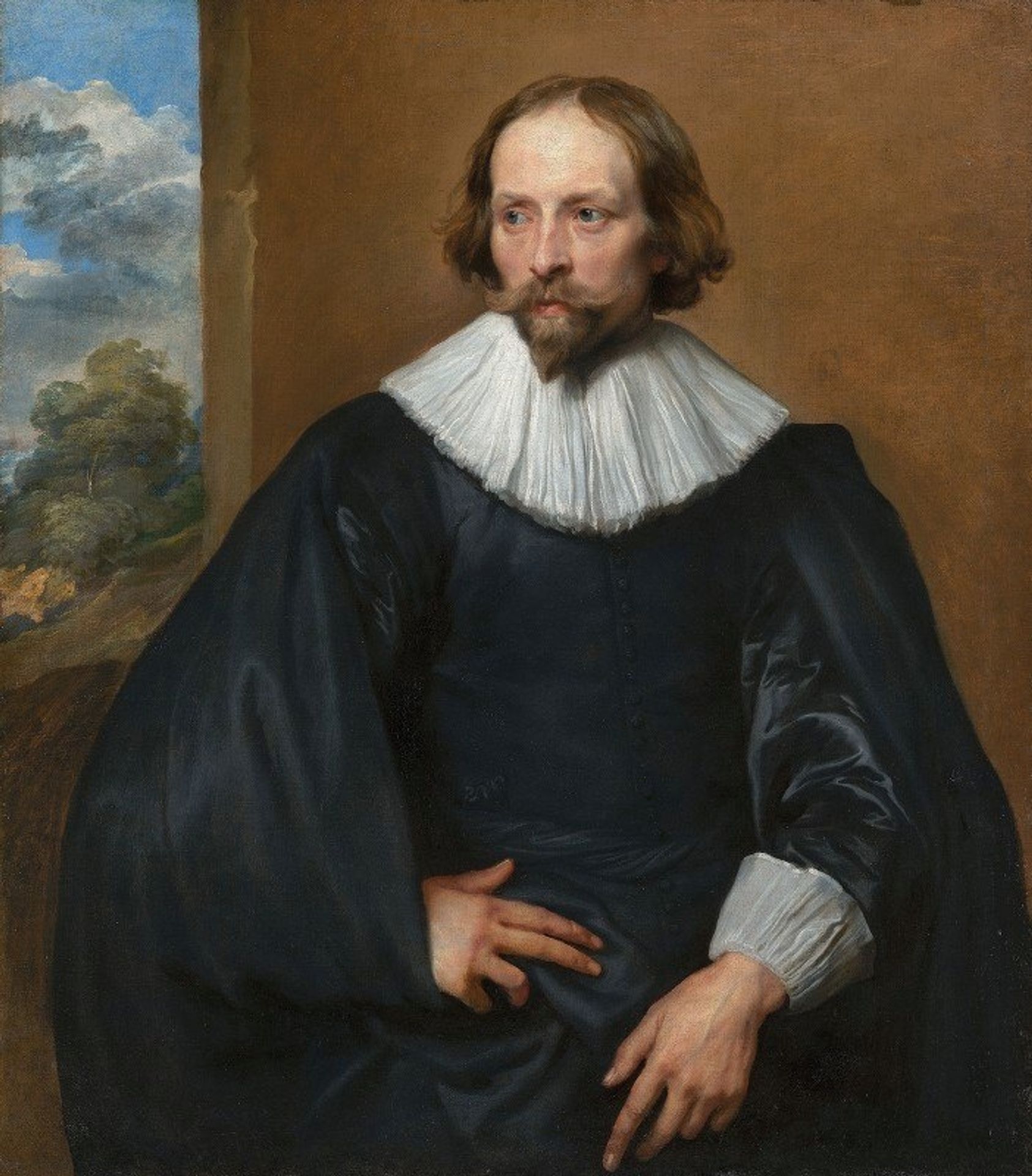 Portrait of Quintijn Symons by Anthony van Dyck