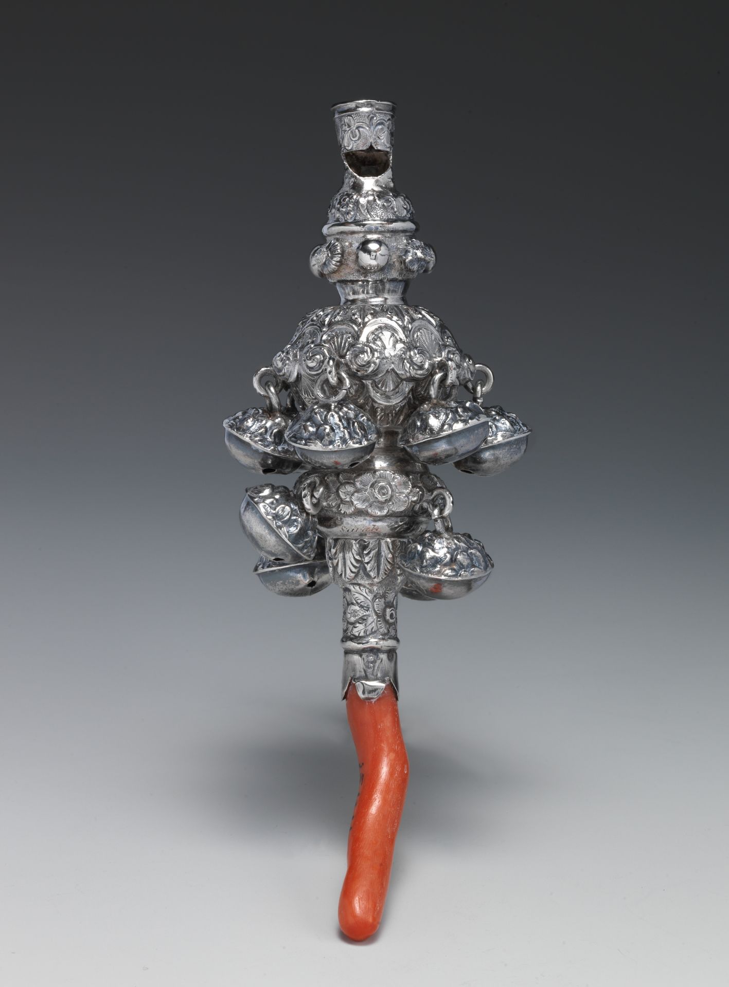 Child's rattle and teether by G.U.