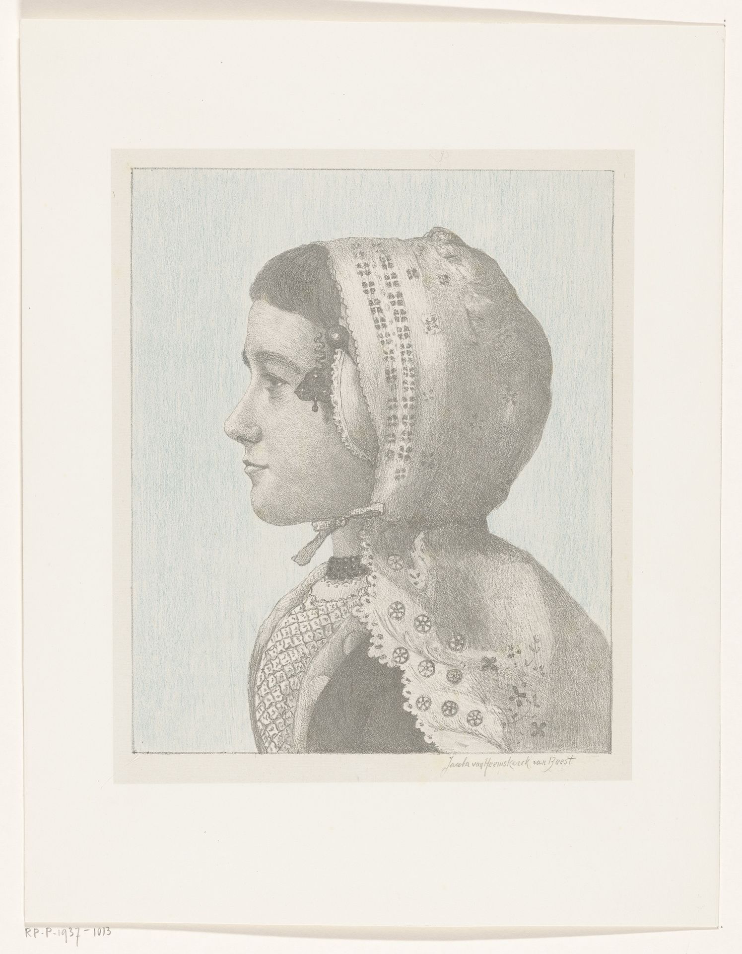 Zeeuwsch meisje by Jacoba van Heemskerck
