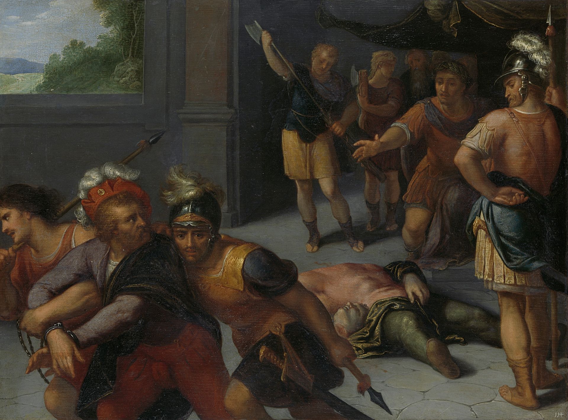 The Beheading of Claudius Paulus and the Capture of Julius Civilis by Otto van Veen