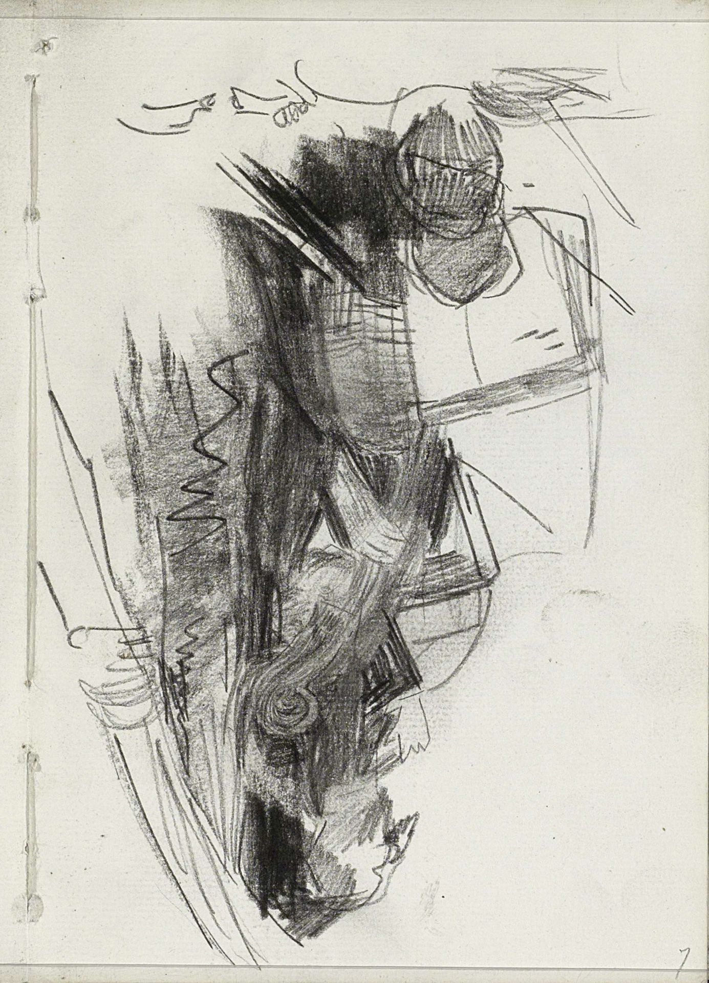 Cellist met toehoorders by Isaac Israels