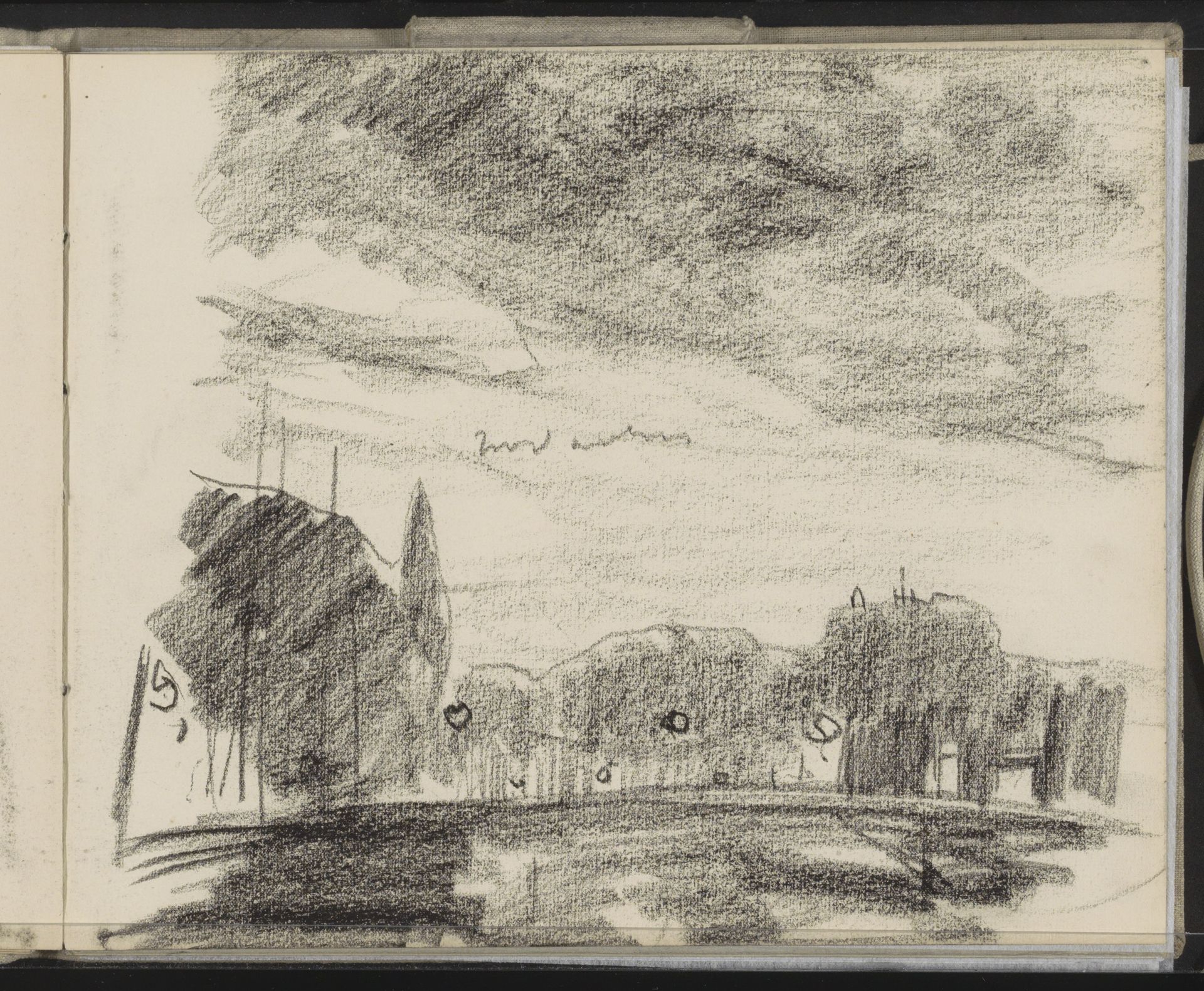 Stadsgezicht by Willem Witsen