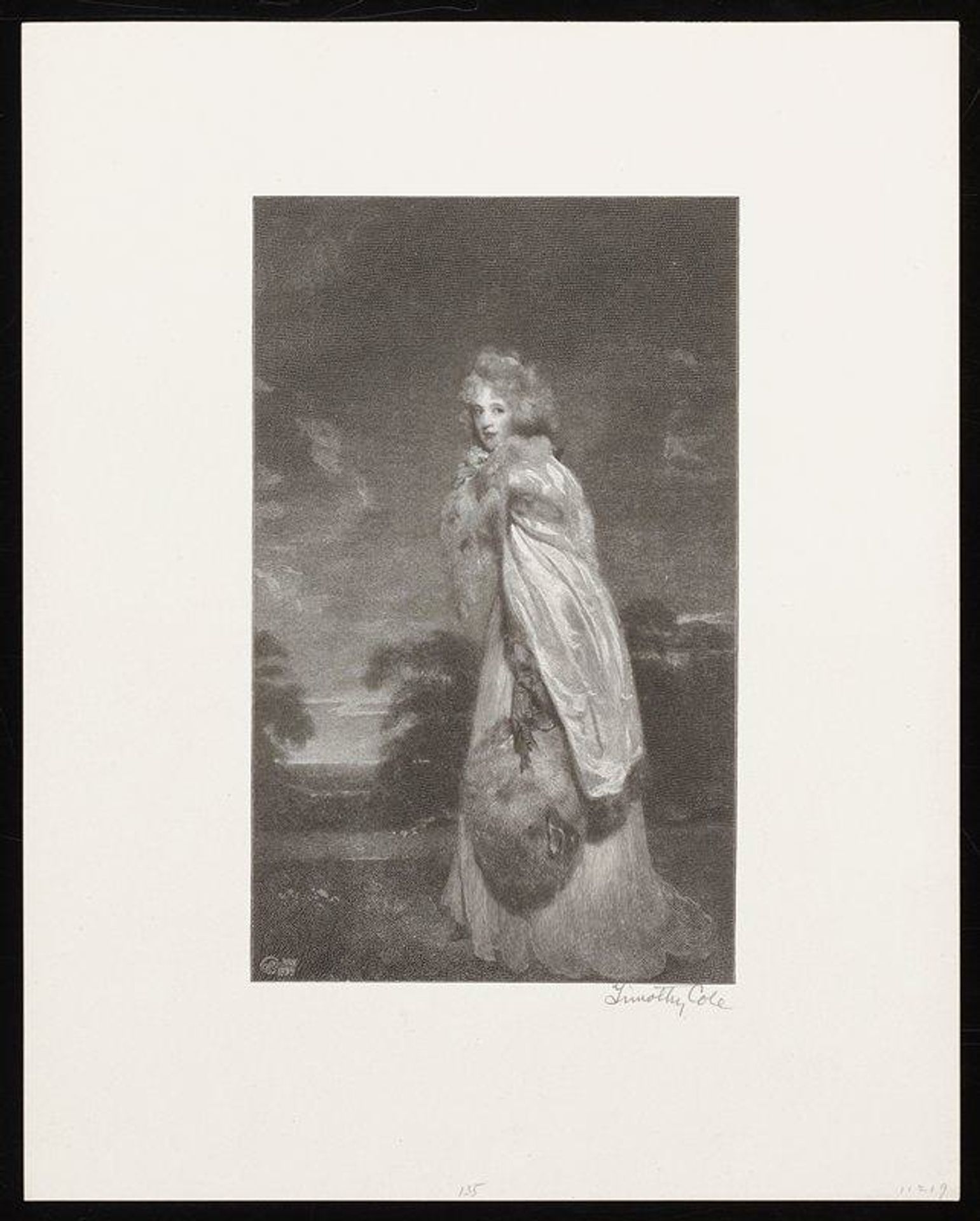 Lady Derby (Miss Farren) by Timothy Cole