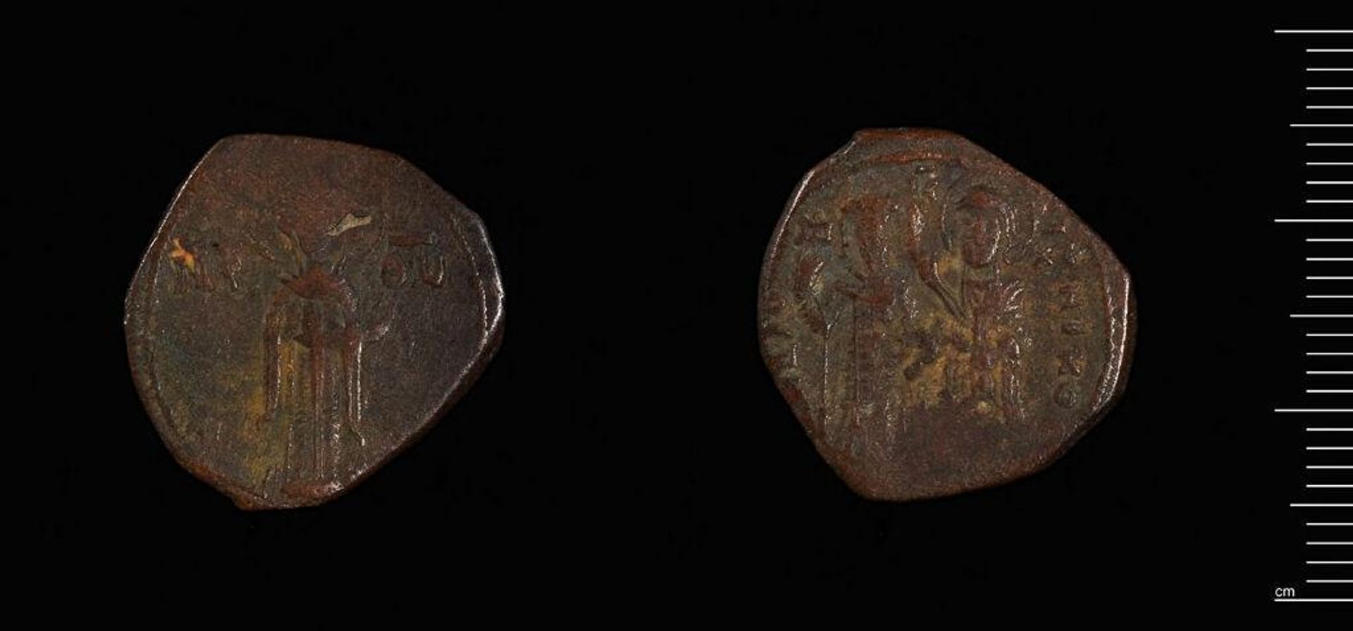 Tetarteron of Andronicos I, Constantinople by Andronikos I