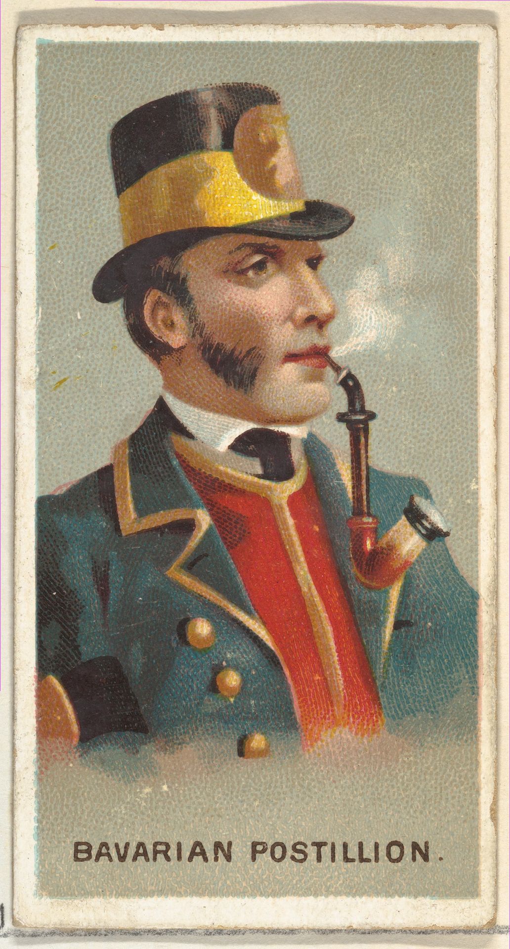 Bavarian Postillion, from World's Smokers series (N33) for Allen & Ginter Cigarettes by Allen & Ginter