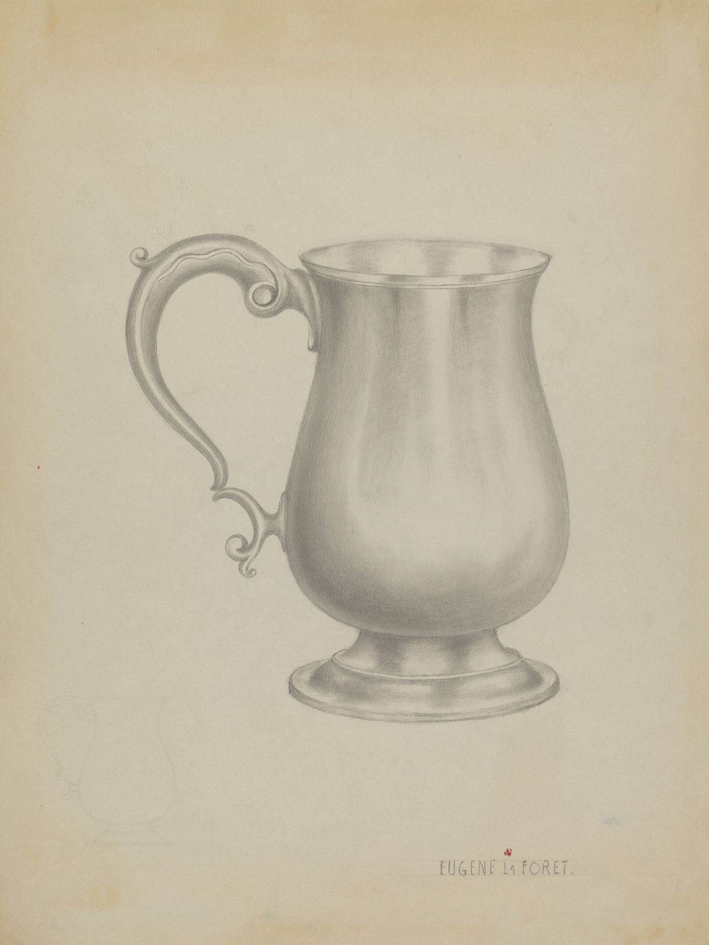 Silver Mug by Eugene La Foret