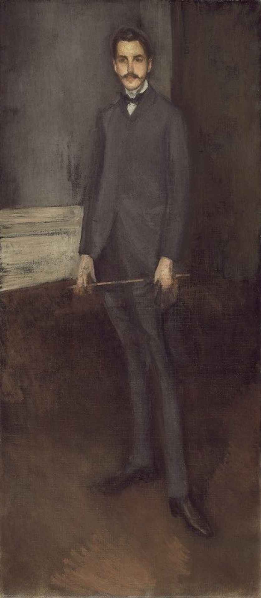 George W. Vanderbilt by James Abbott McNeill Whistler