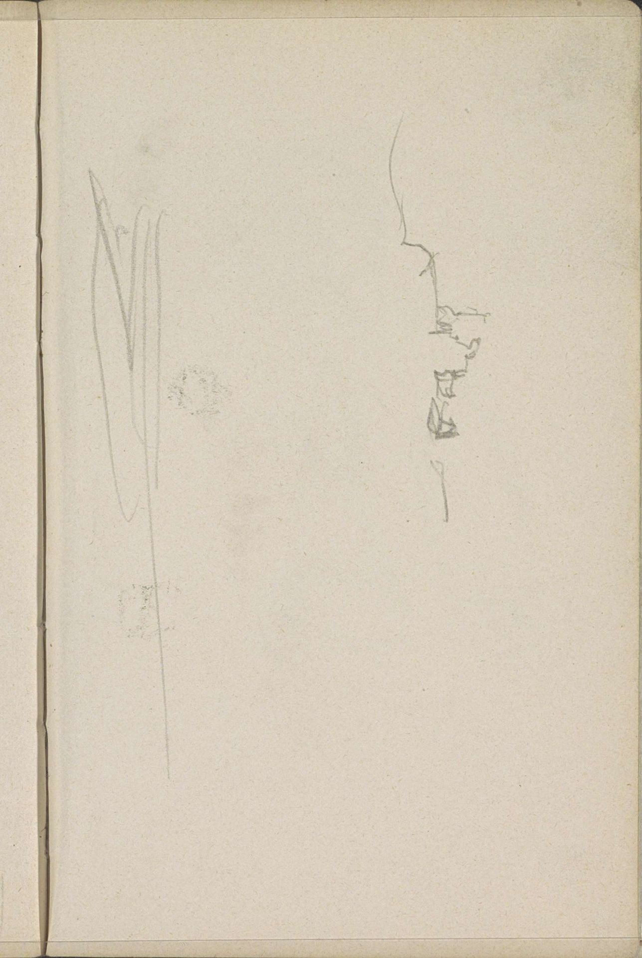 Architectuurstudie by George Hendrik Breitner