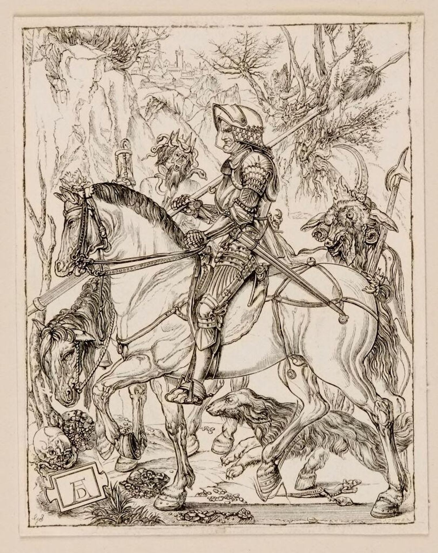 Knight, Death and the Devil by James Davis