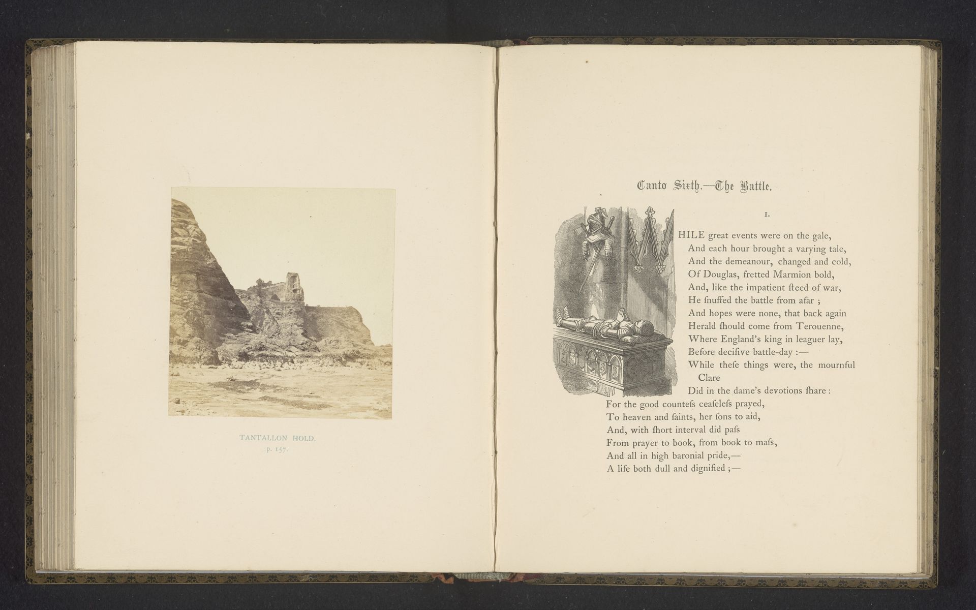 Tantallon Hold by Thomas Annan