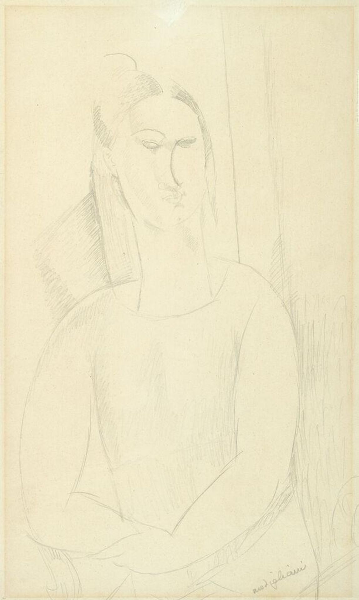Portrait of a Woman by Amedeo Modigliani
