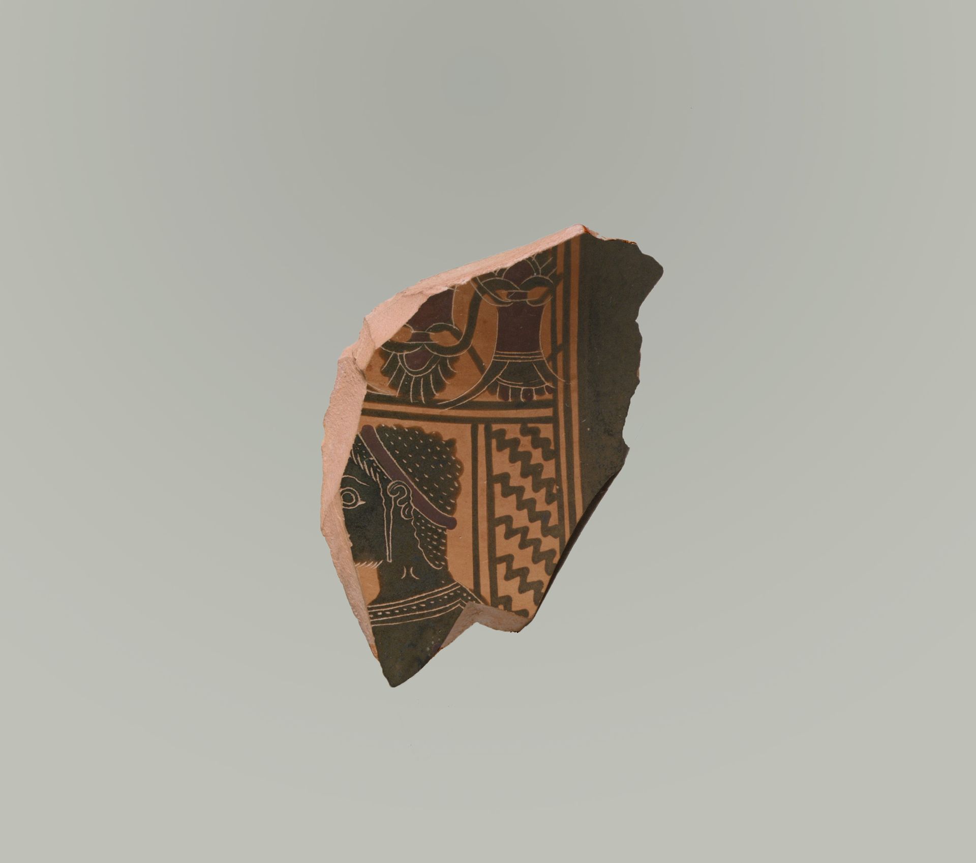 Fragment of a terracotta amphora (jar) by Anonymous