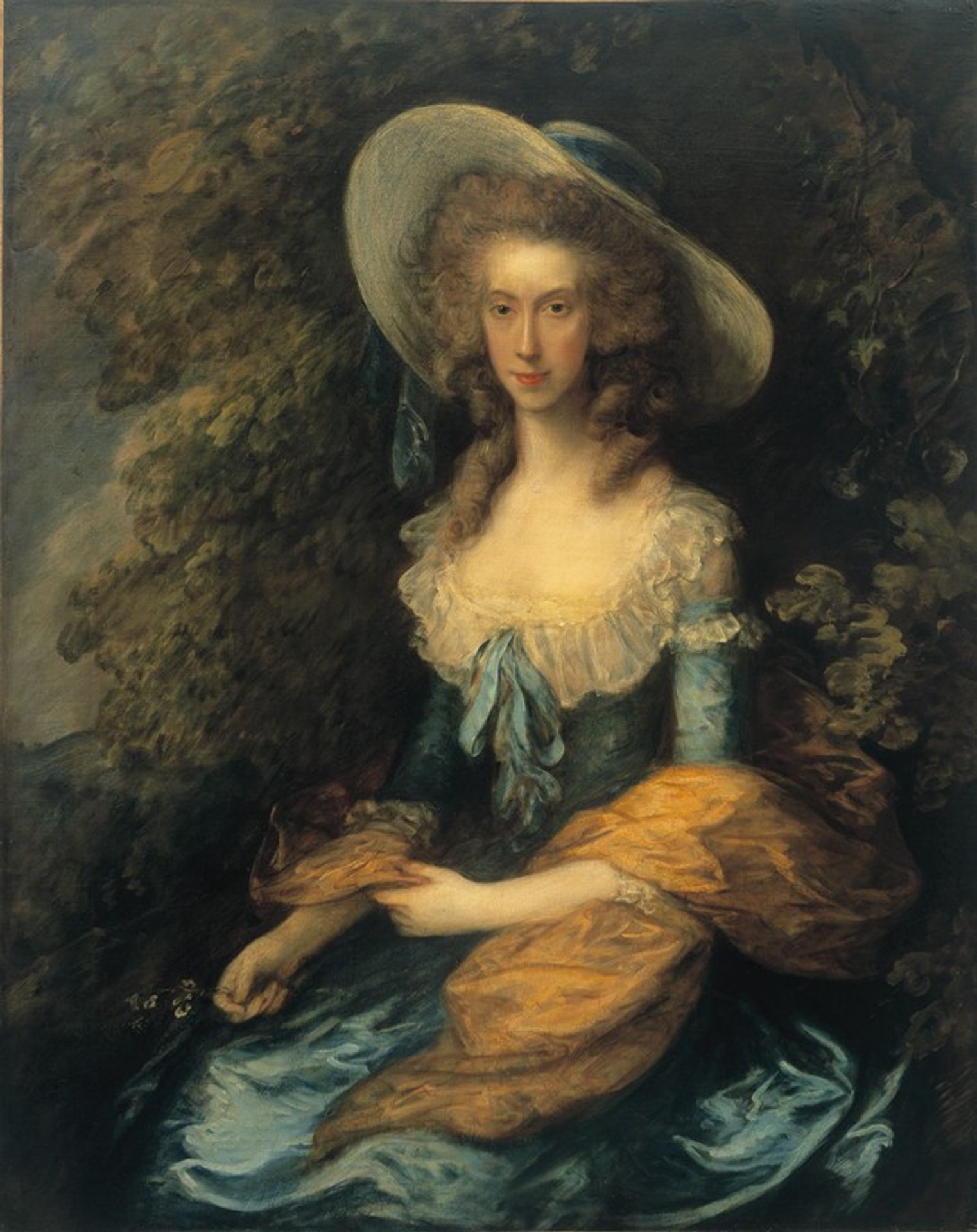 Portrait of Miss Evans by Thomas Gainsborough