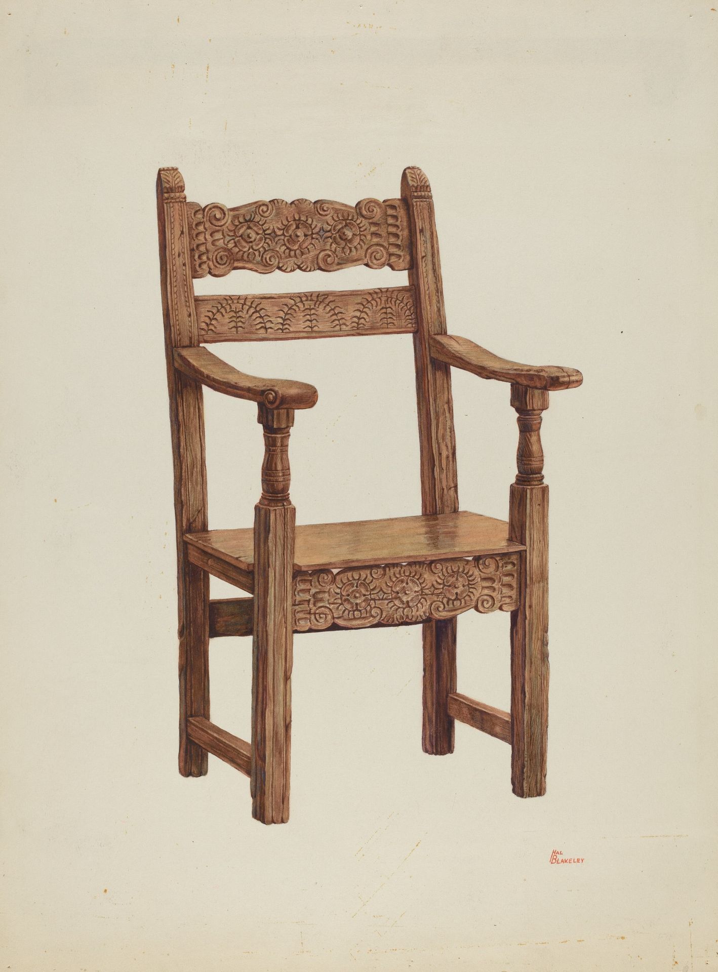 Chair (Arm) by Hal Blakeley