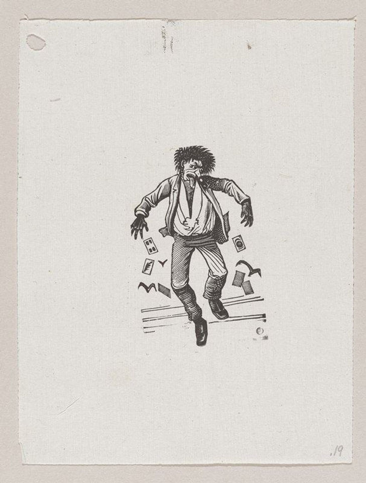 El Jugador (Gambler) by José Guadalupe Posada