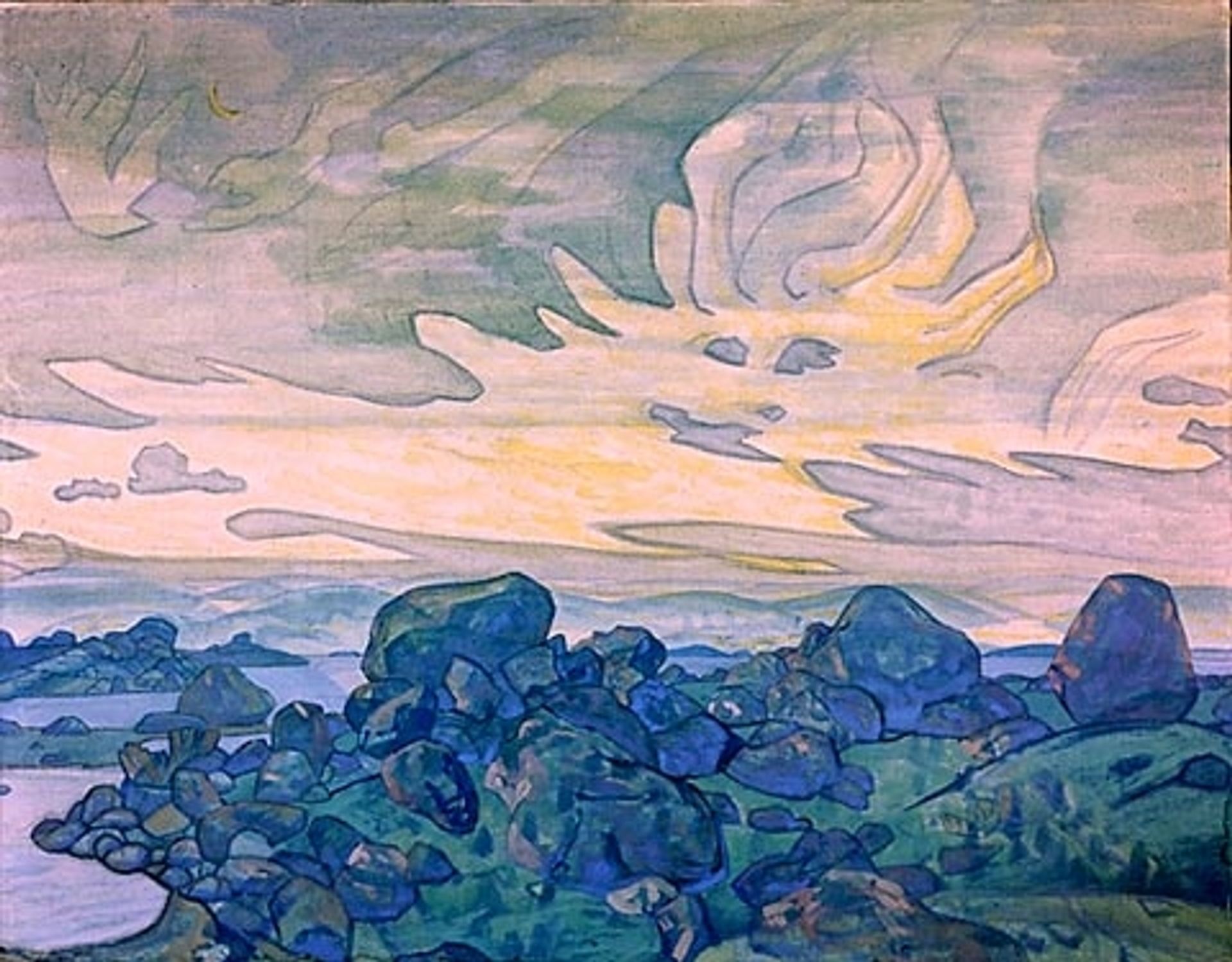 Way of giants by Nicholas Roerich