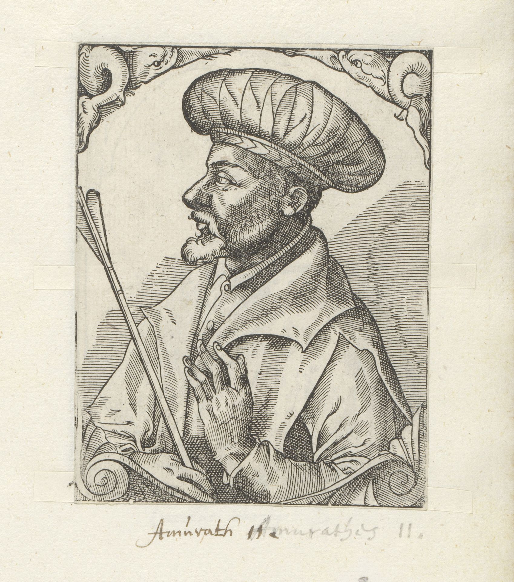 Portret van Murad II by Anonymous
