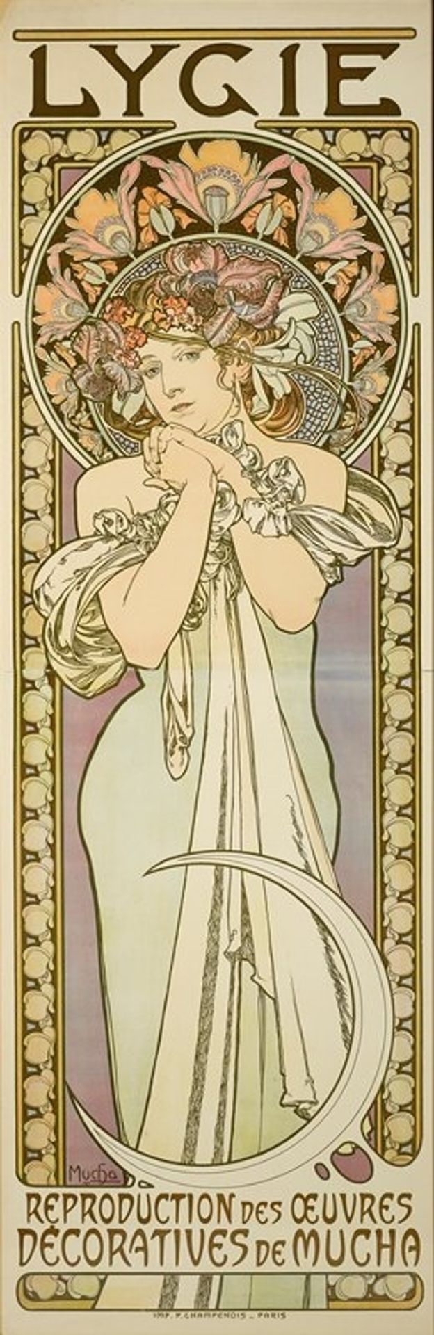 Lygie by Alphonse Mucha