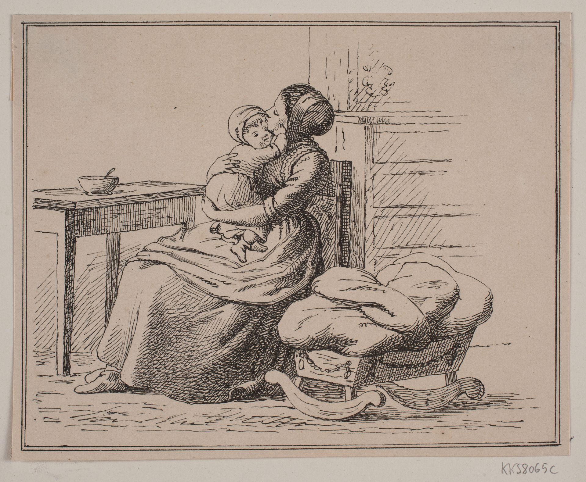 Illustration til Billeder og Vers af Julius Exner og Christian Winther by Julius Exner