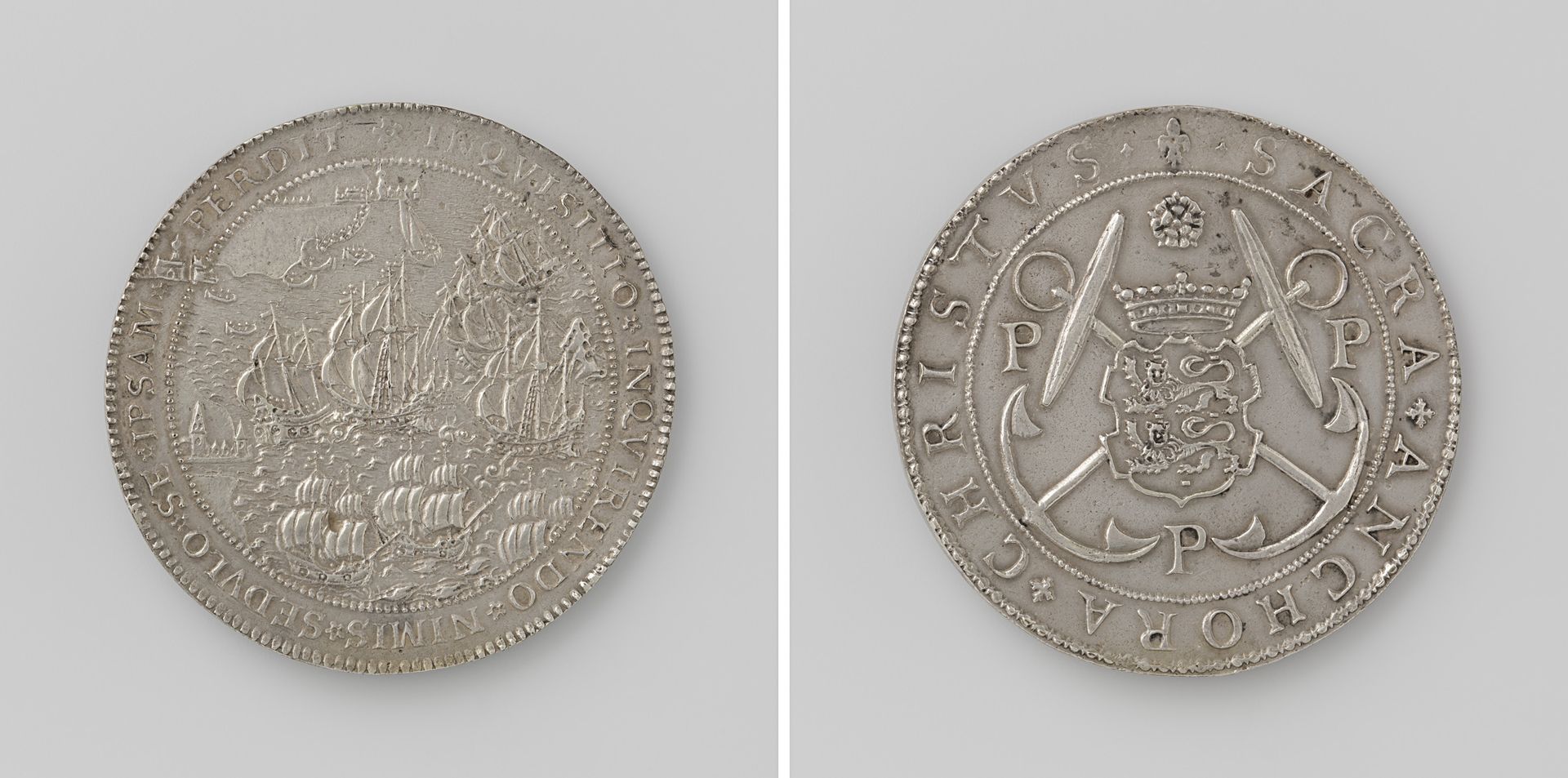 Herdenking van de nederlaag van Bossu op de Zuiderzee by Jacob (1611-1648) Uyttenwael