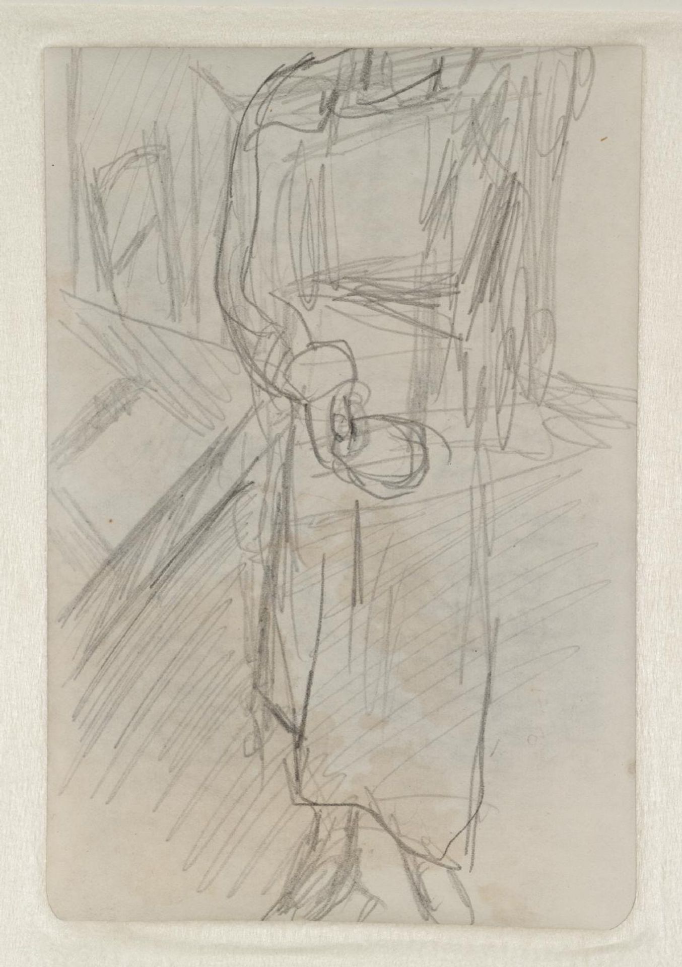 Preparatory Sketch for ‘The Bowl of Milk’ by Pierre Bonnard