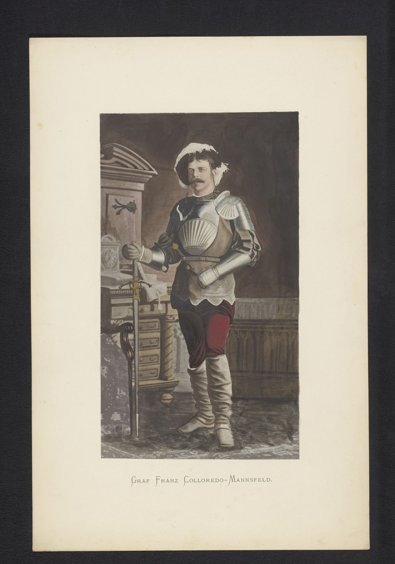 Portret van graaf Franz Colloredo-Mannsfeld by Anonymous
