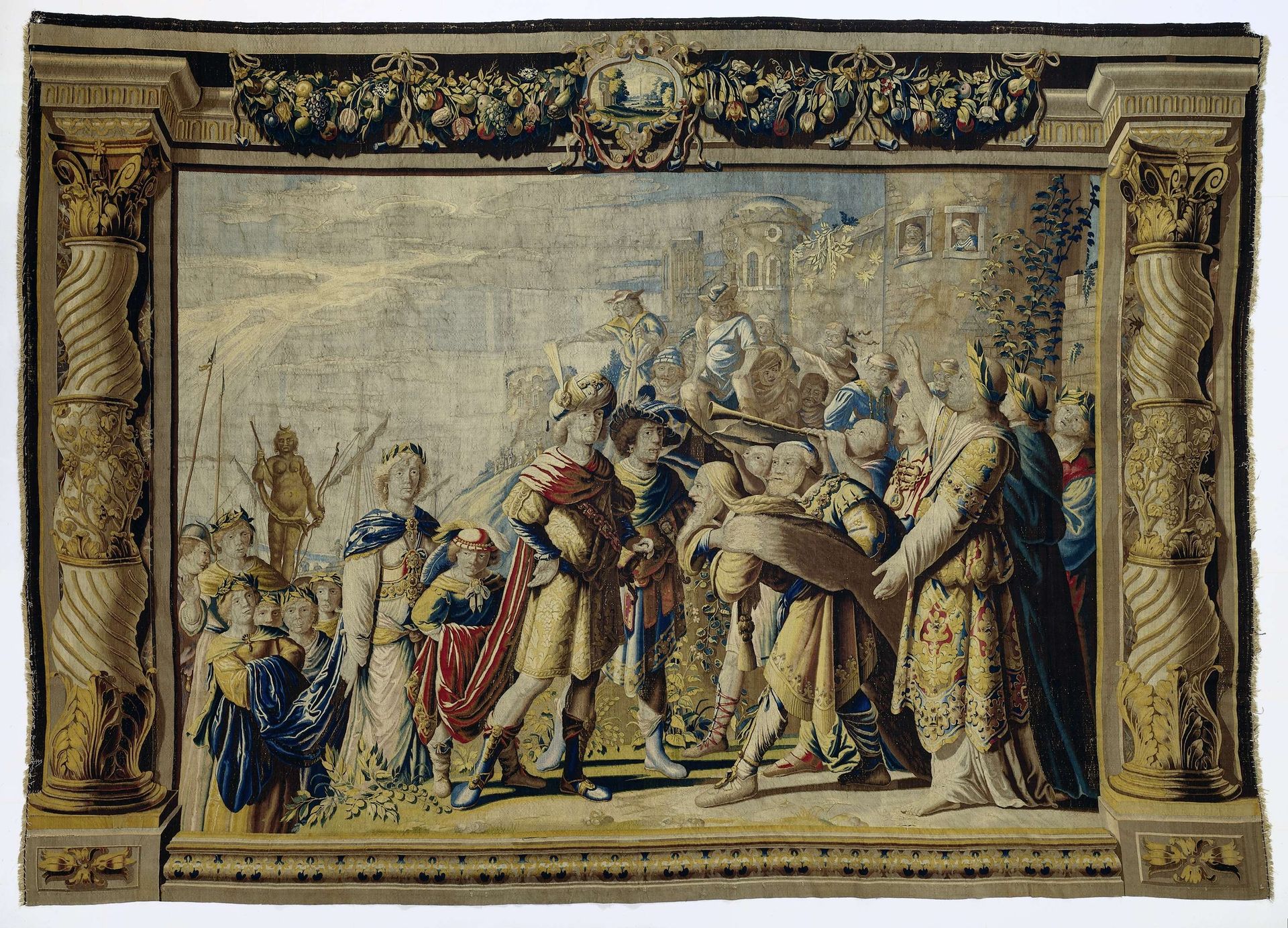 De thuiskomst van Orestes en Iphigenia in Aulis by Pieter de Cracht