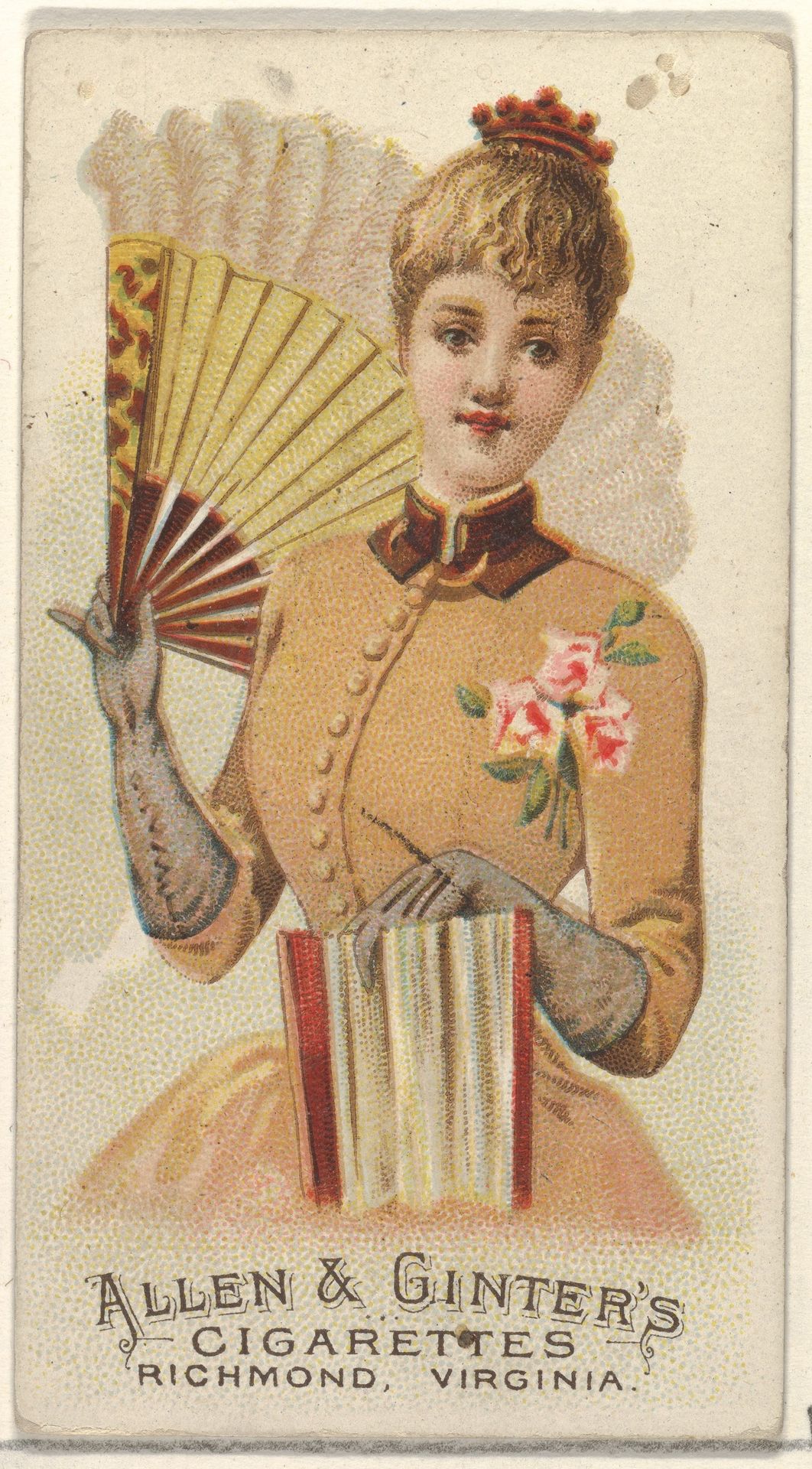 Plate 41, from the Fans of the Period series (N7) for Allen & Ginter Cigarettes Brands by Allen & Ginter