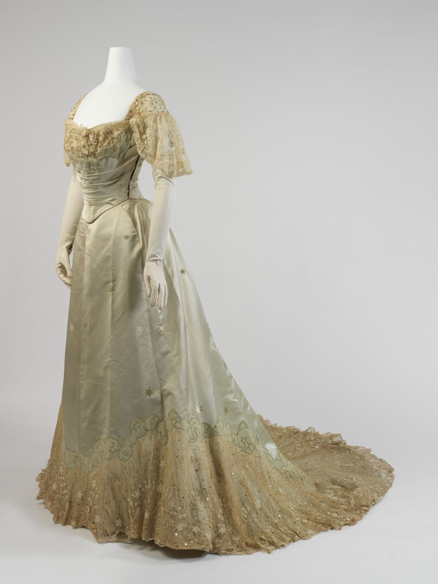 Evening dress by House of Worth