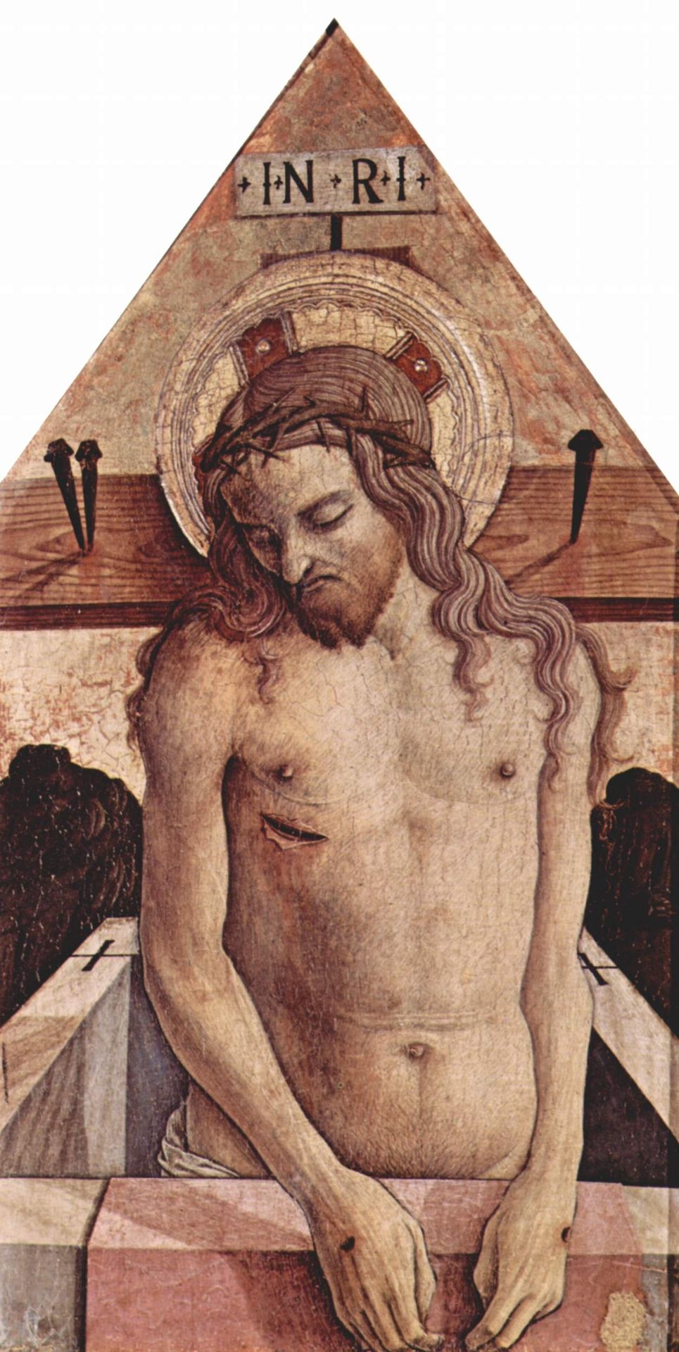 Man of Sorrow by Carlo Crivelli