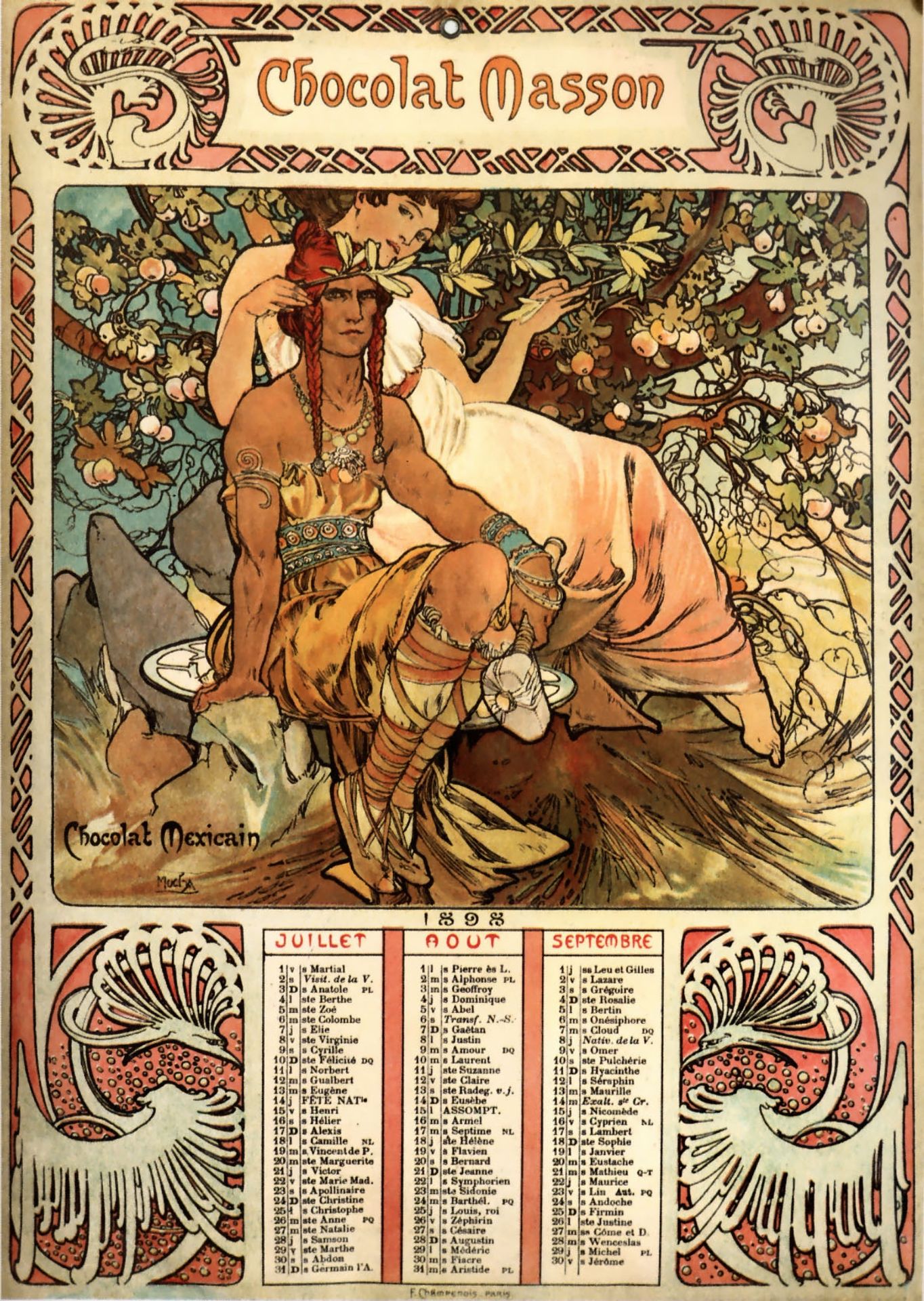 Chocolat Masson by Alphonse Mucha