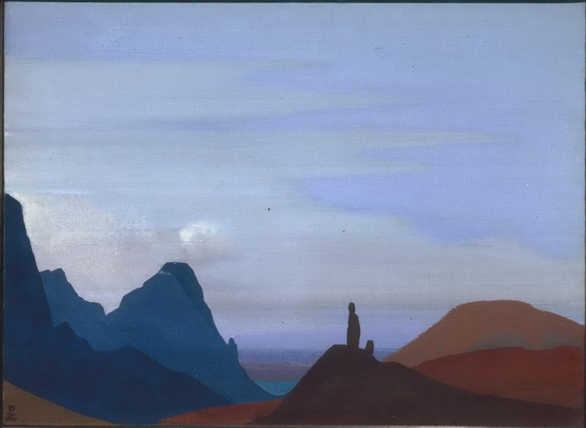 Waiting by Nicholas Roerich