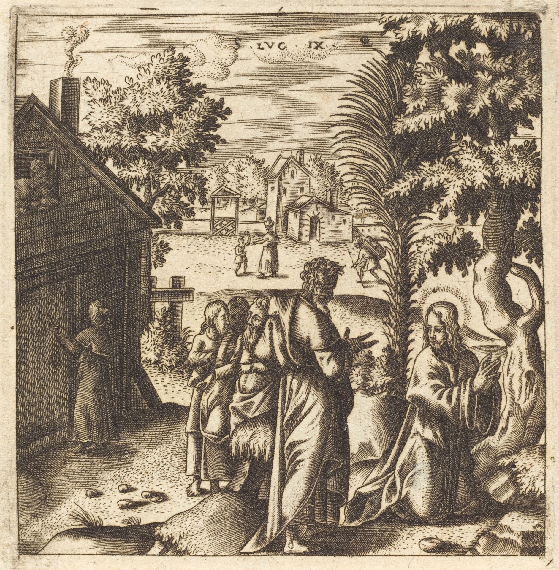 Christ Praying by Léonard Gaultier