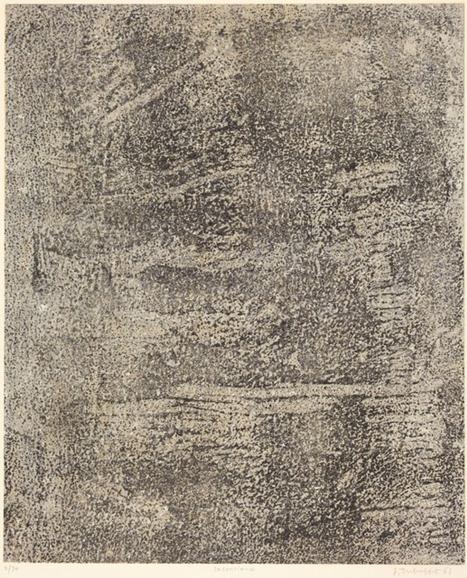 Insouciance by Jean Dubuffet