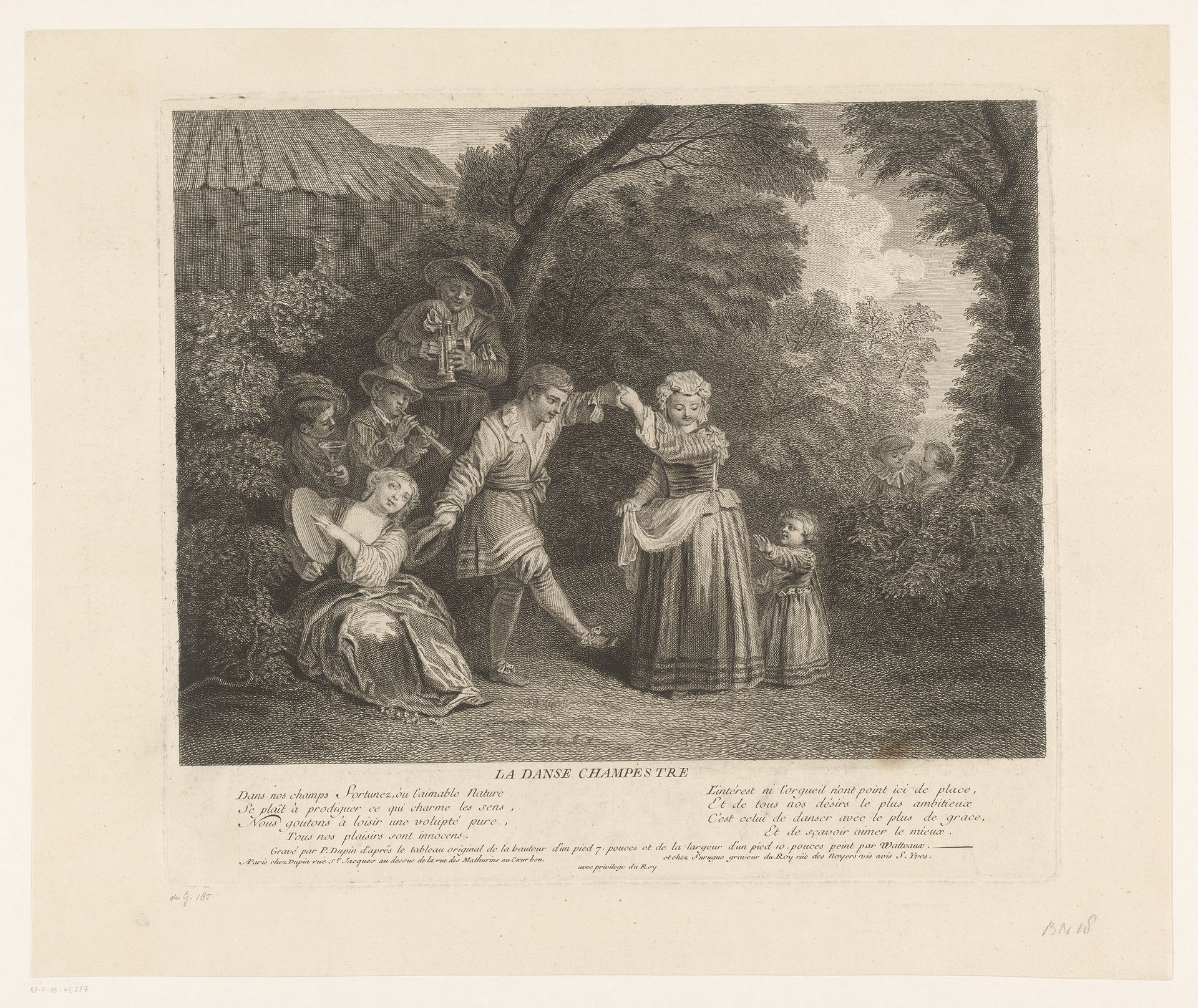 Dansende figuren by Pierre Dupin